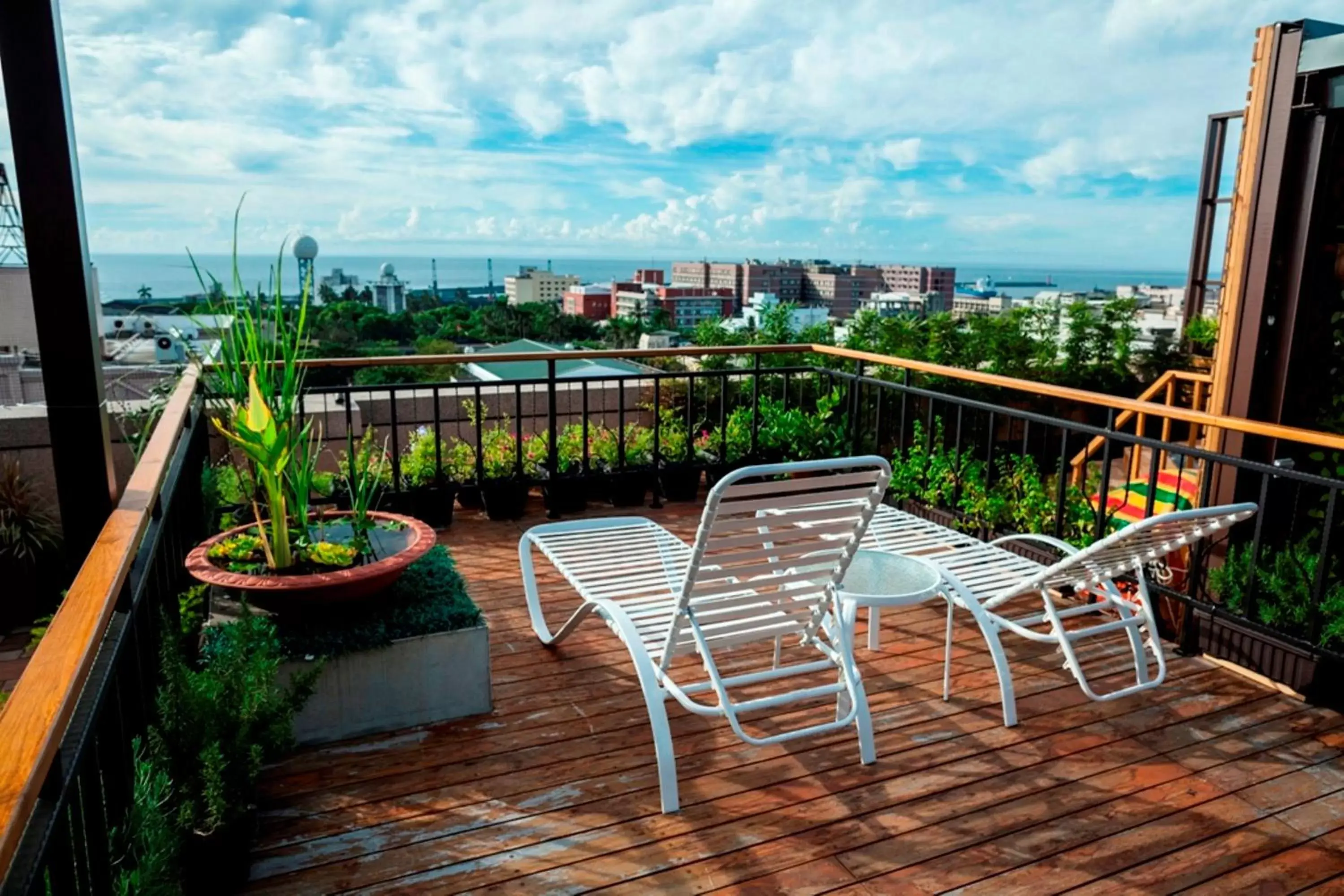 Garden in Lishiuan Hotel