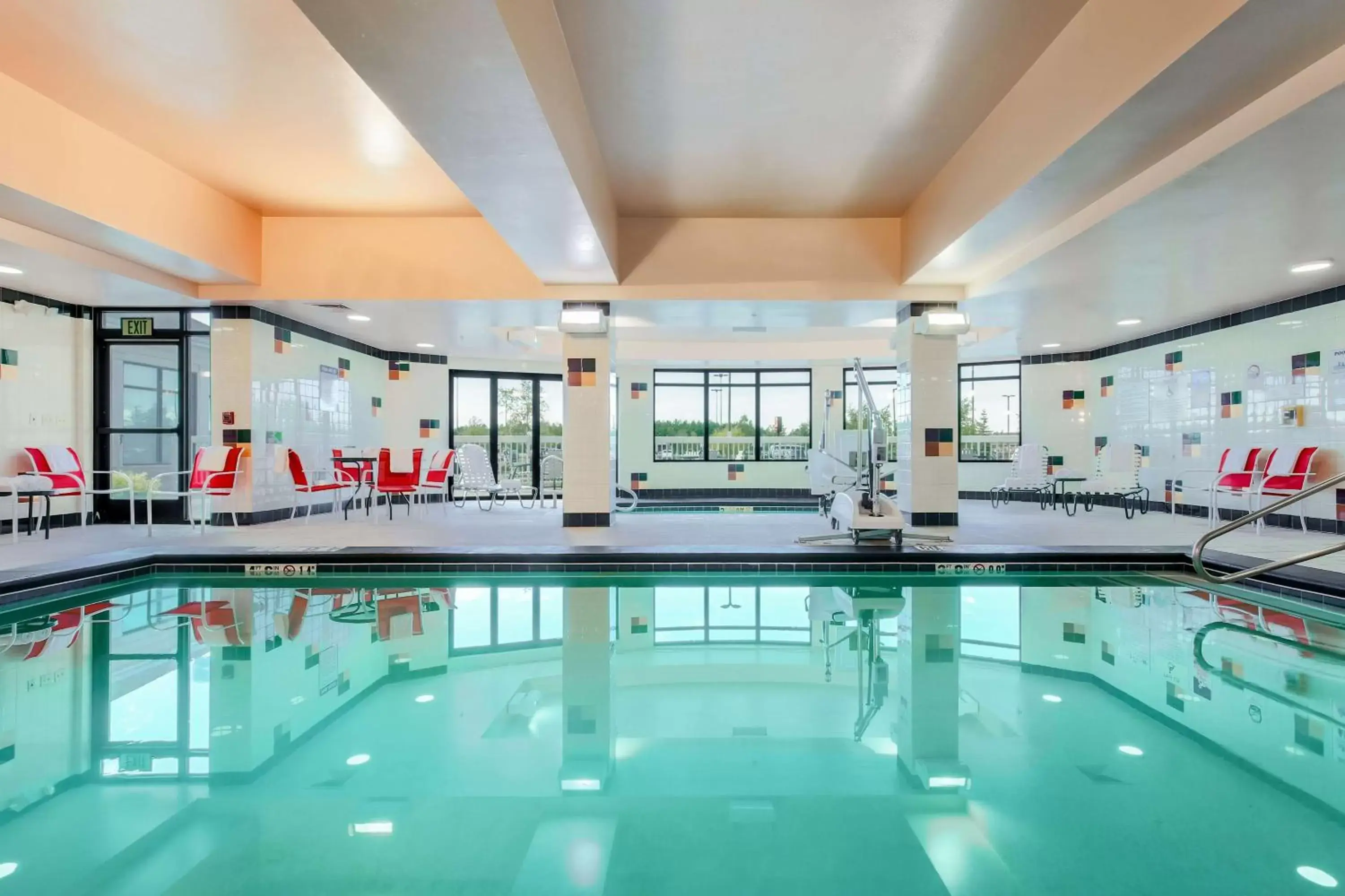 Pool view, Swimming Pool in Hilton Garden Inn Anchorage