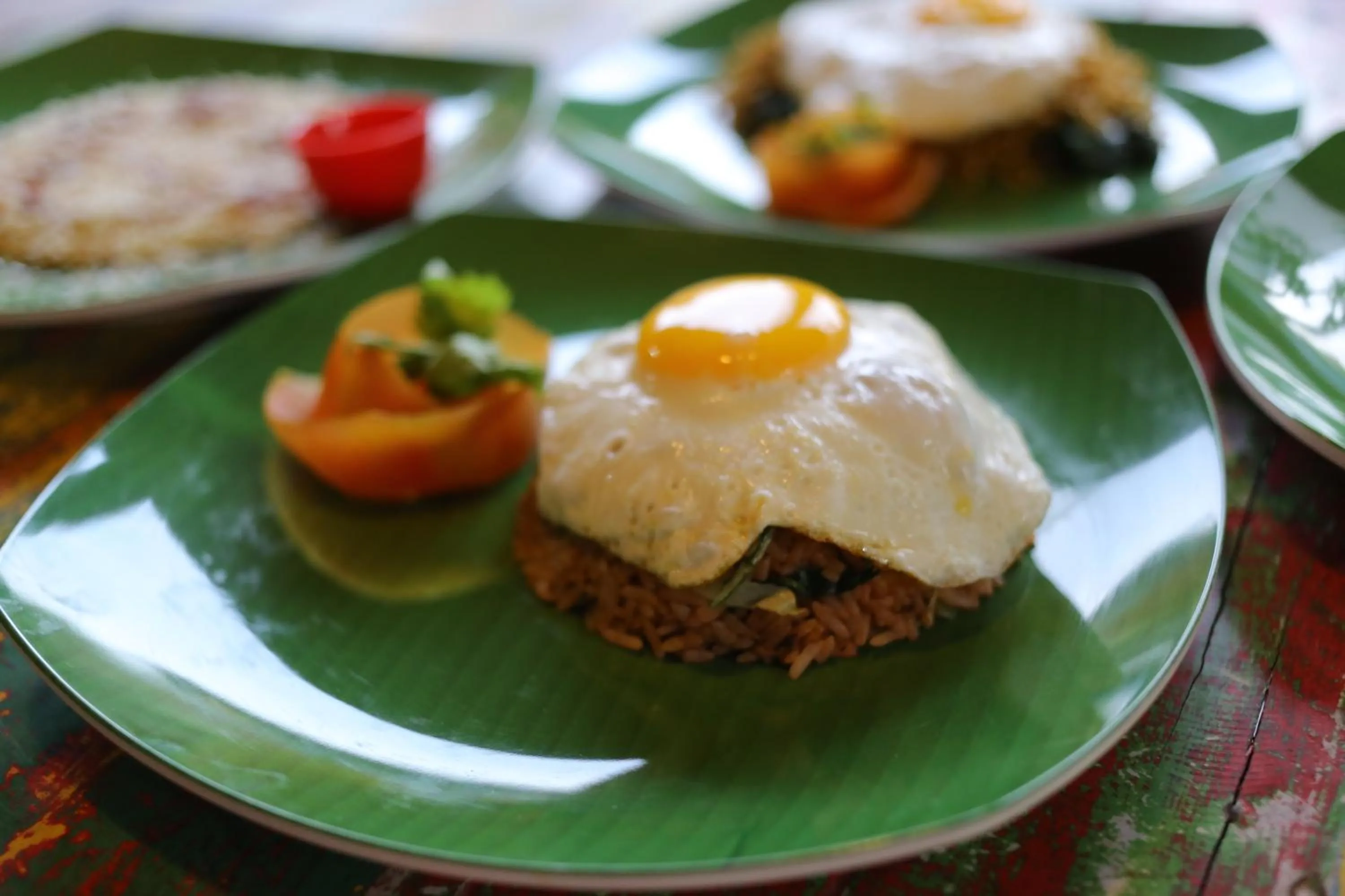 Asian breakfast in Rai House Sanur