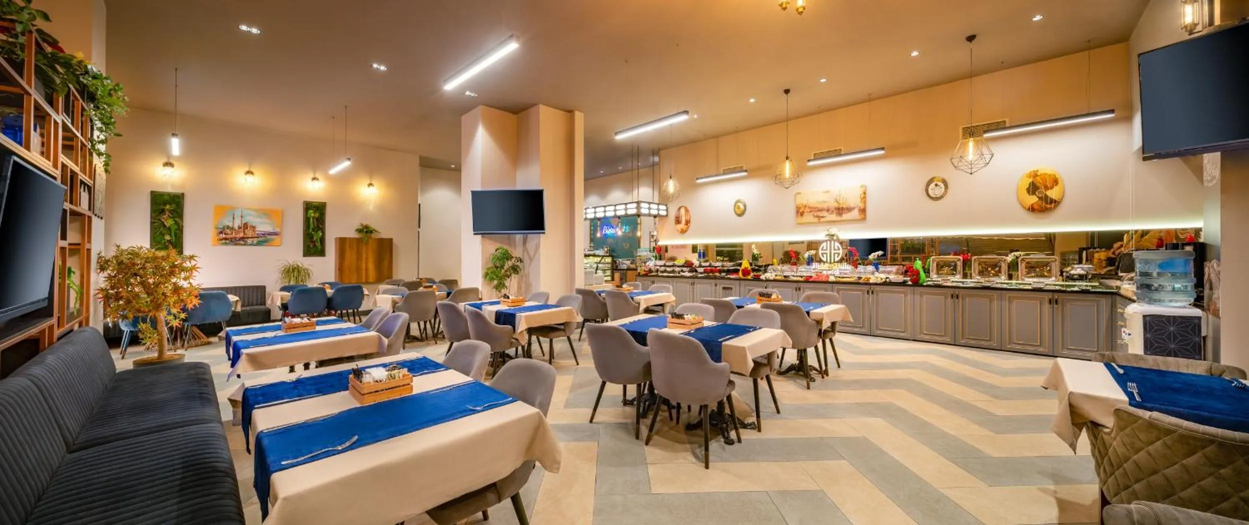 Buffet breakfast in Best Western Premier Hidden Hills Hotel