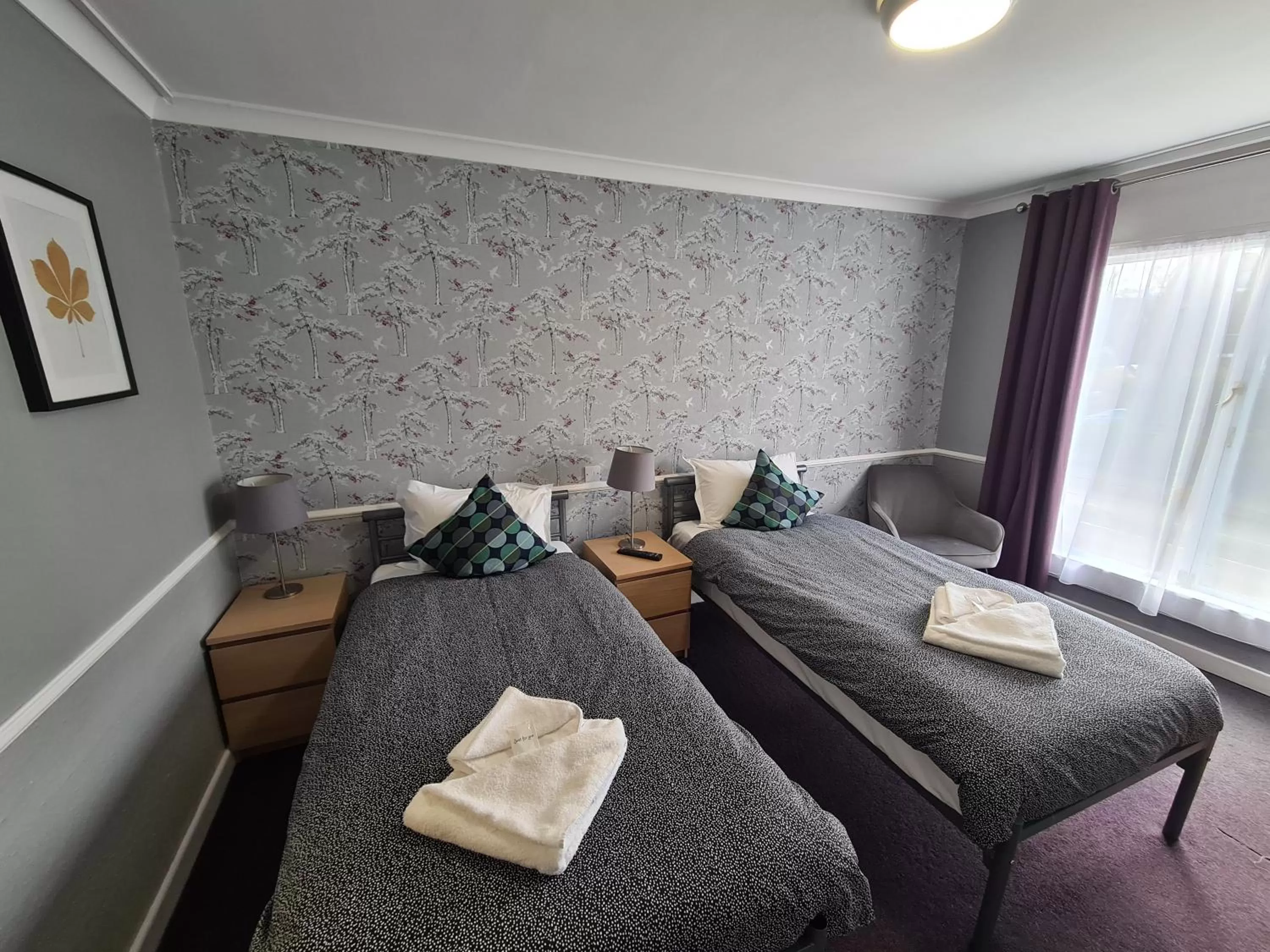 Bedroom, Bed in Northumberland Hotel