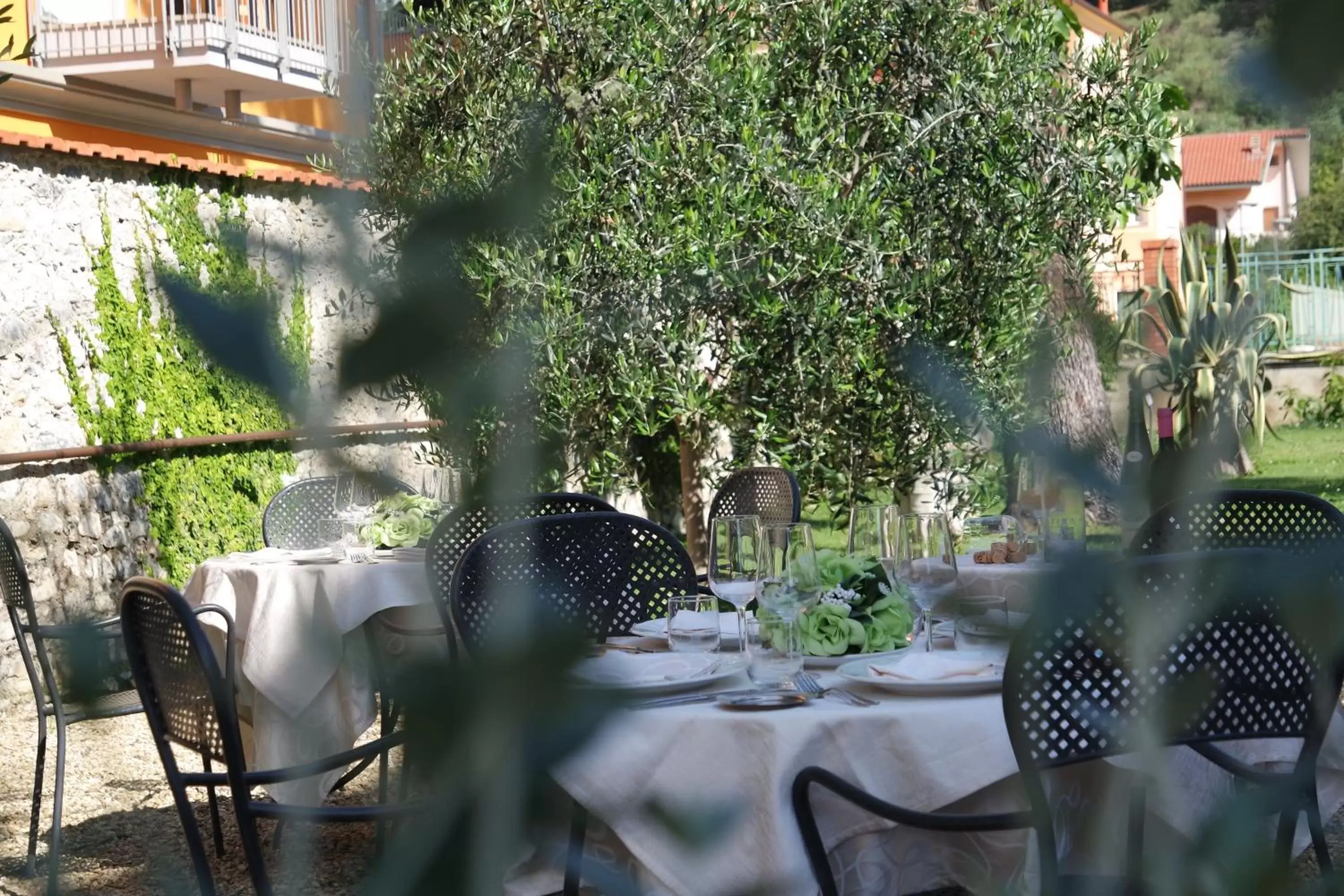 Patio, Restaurant/Places to Eat in Hotel Villa San Giuseppe