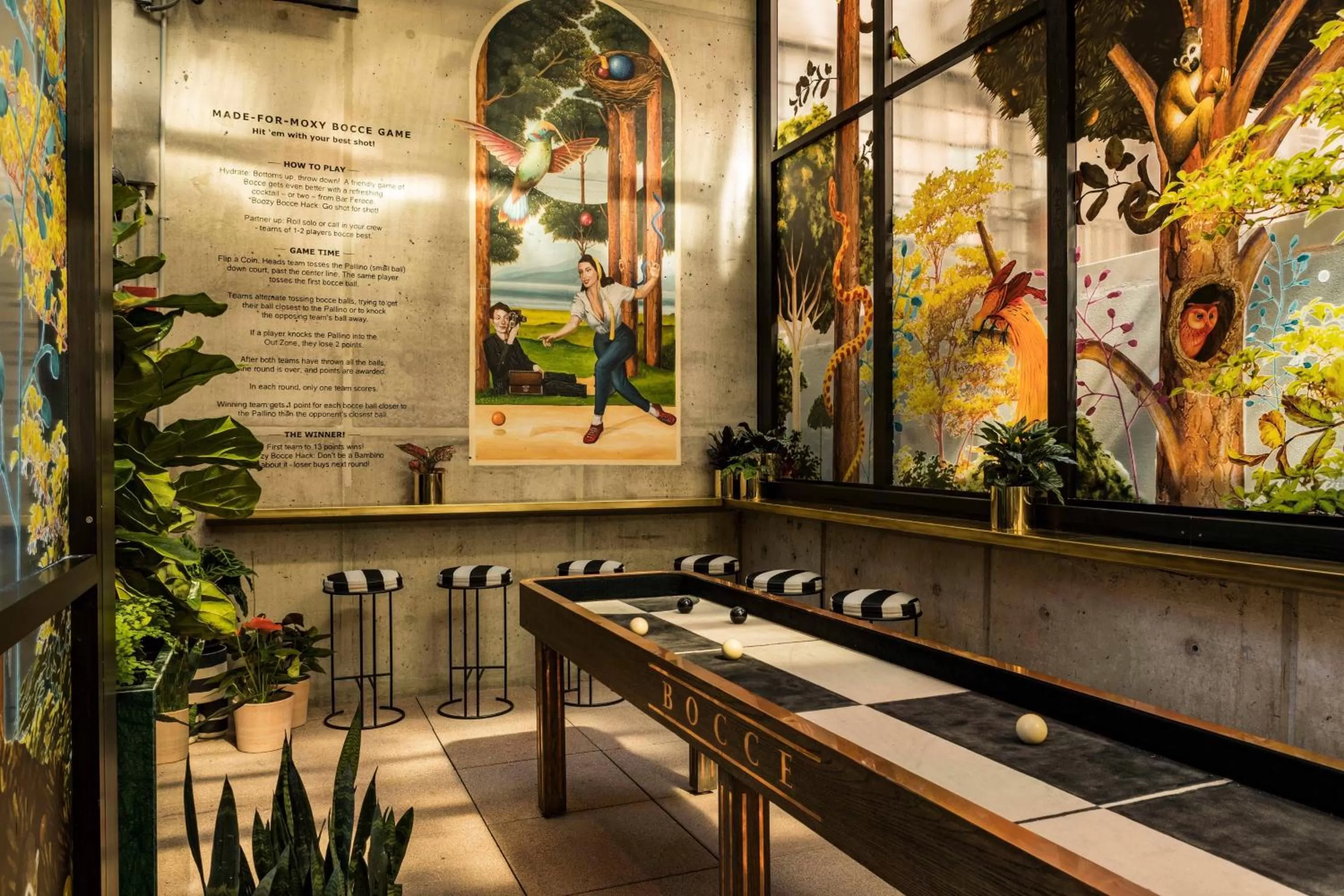 Lobby or reception in Moxy NYC Chelsea