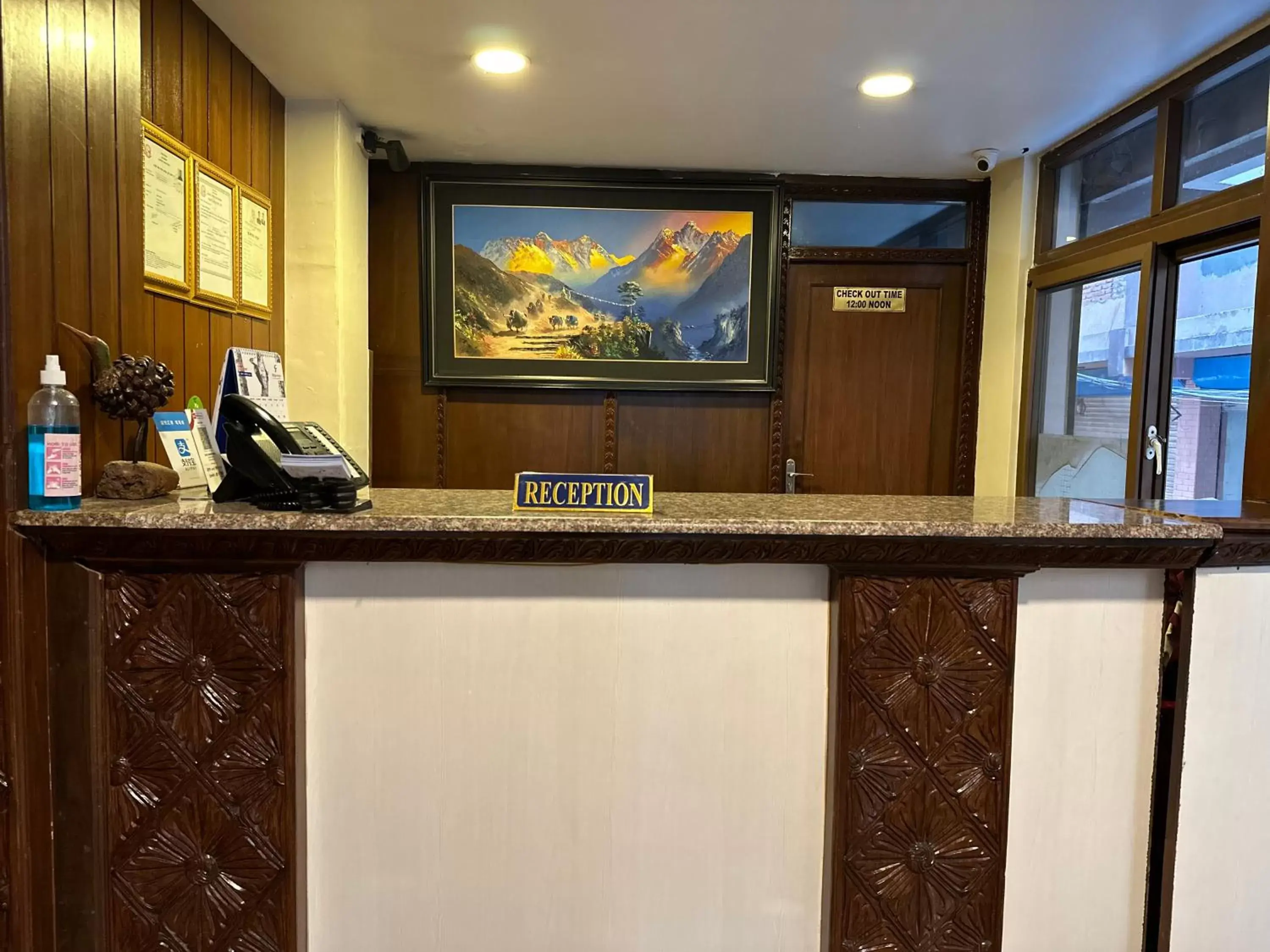 Property building, Lobby/Reception in Hotel Everest Nepal
