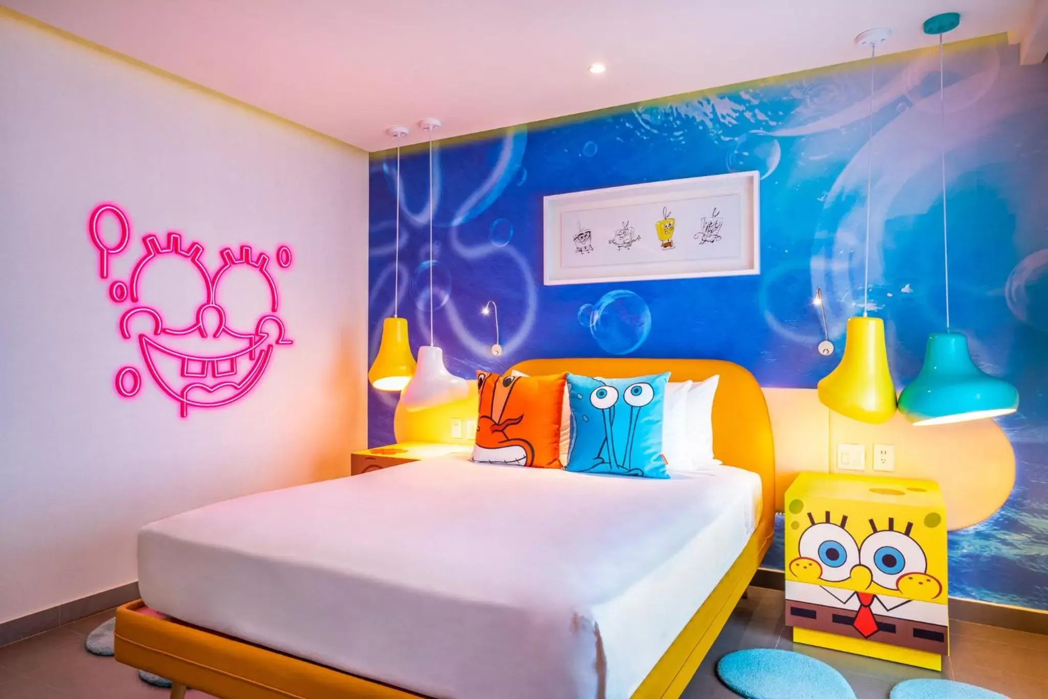 Photo of the whole room, Bed in Nickelodeon Hotels & Resorts Riviera Maya All Inclusive