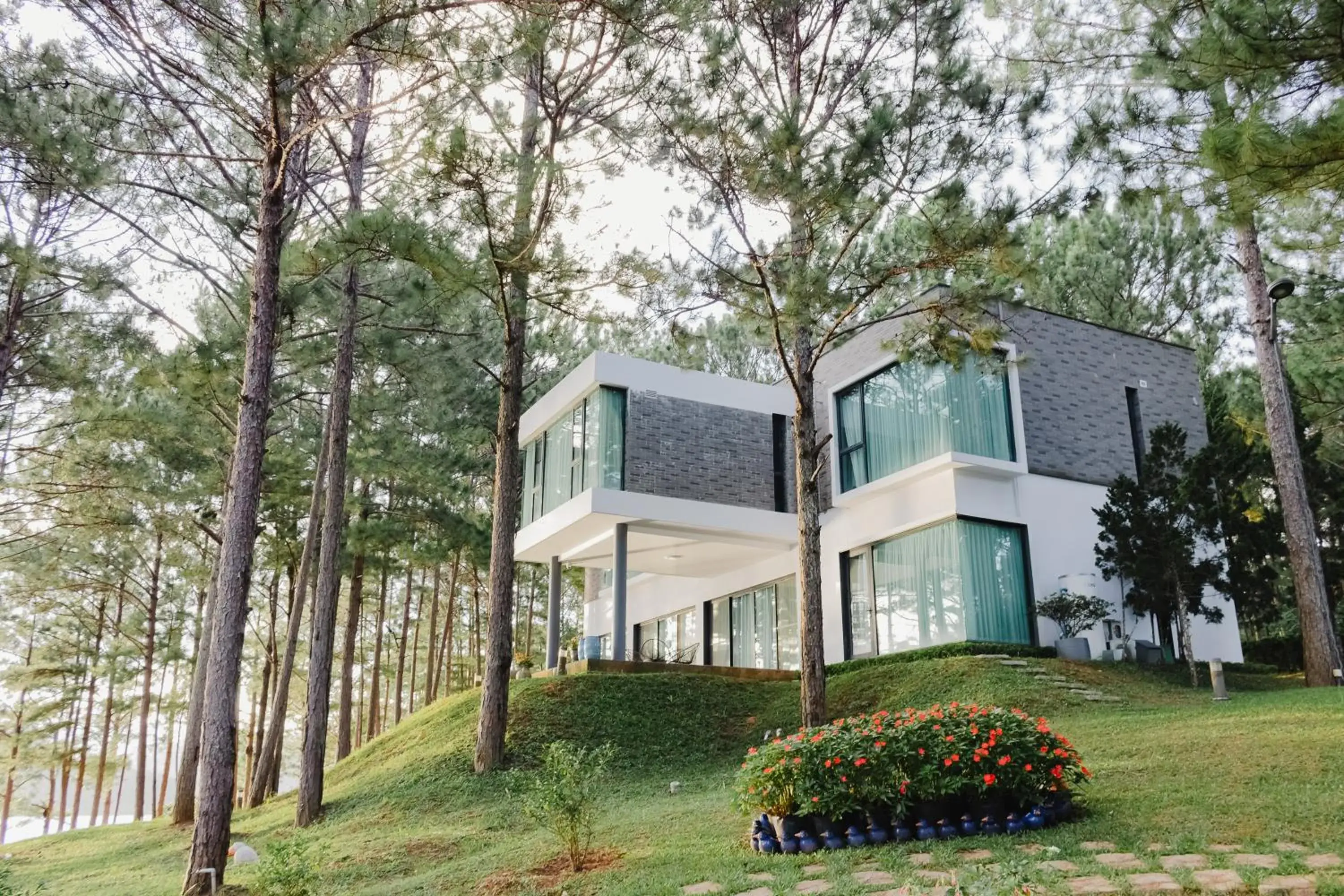 Balcony/Terrace, Property Building in Terracotta Hotel And Resort Dalat