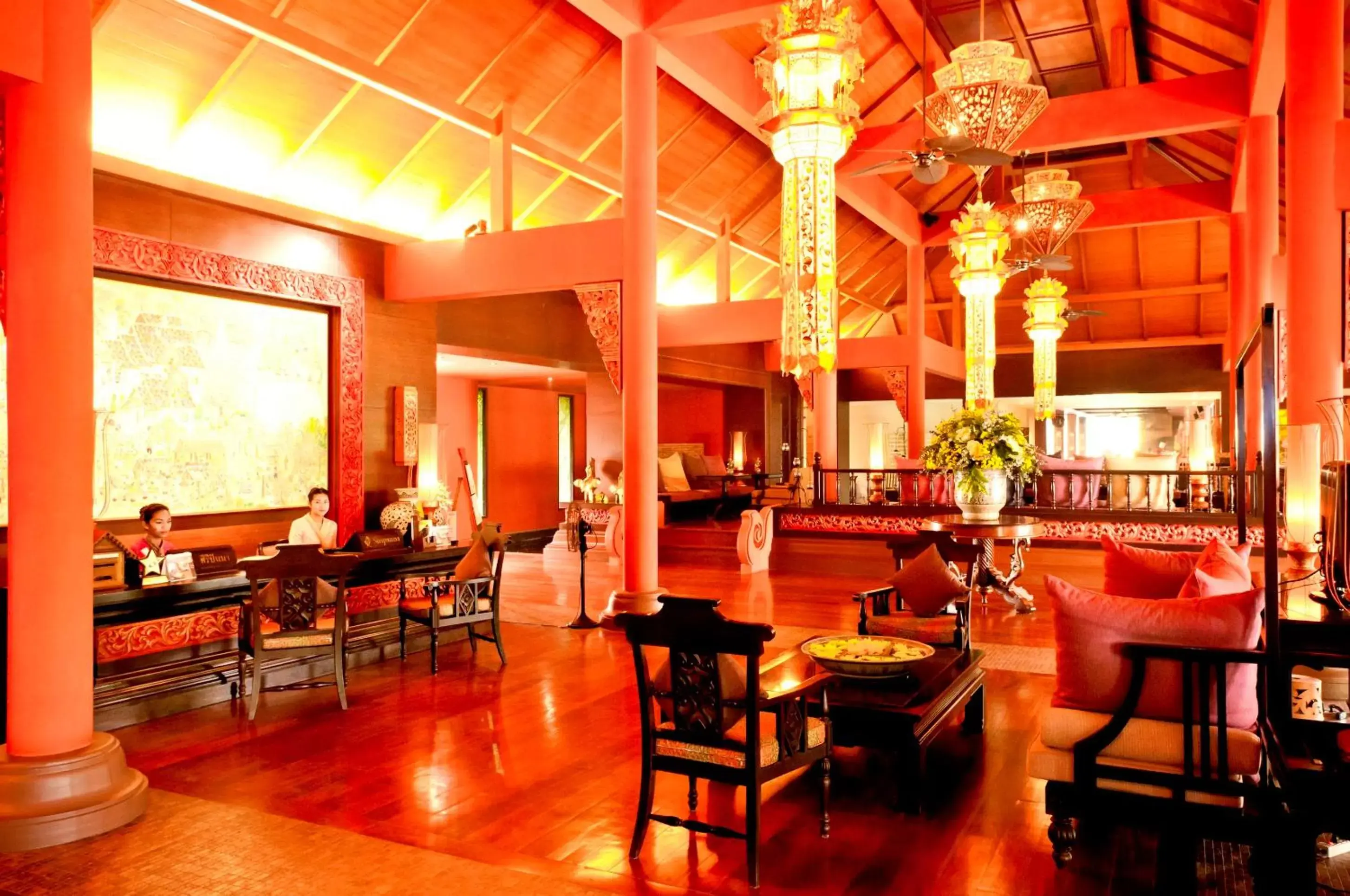 Lobby or reception, Restaurant/Places to Eat in Siripanna Villa Resort & Spa Chiang Mai -SHA Extra Plus