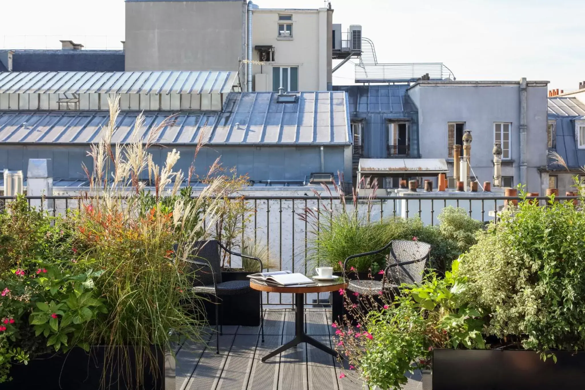 Balcony/Terrace in Hotel Les Bains Paris