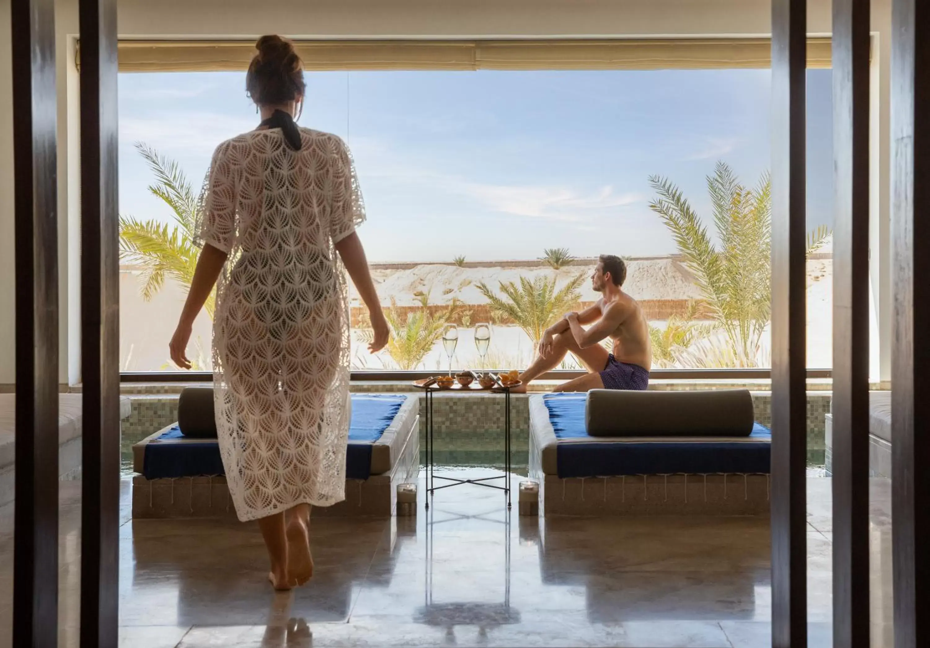 Spa and wellness centre/facilities in Anantara Sahara-Tozeur Resort & Villas Spa and wellness centre/facilities in Anantara Sahara-Tozeur Resort & Villas