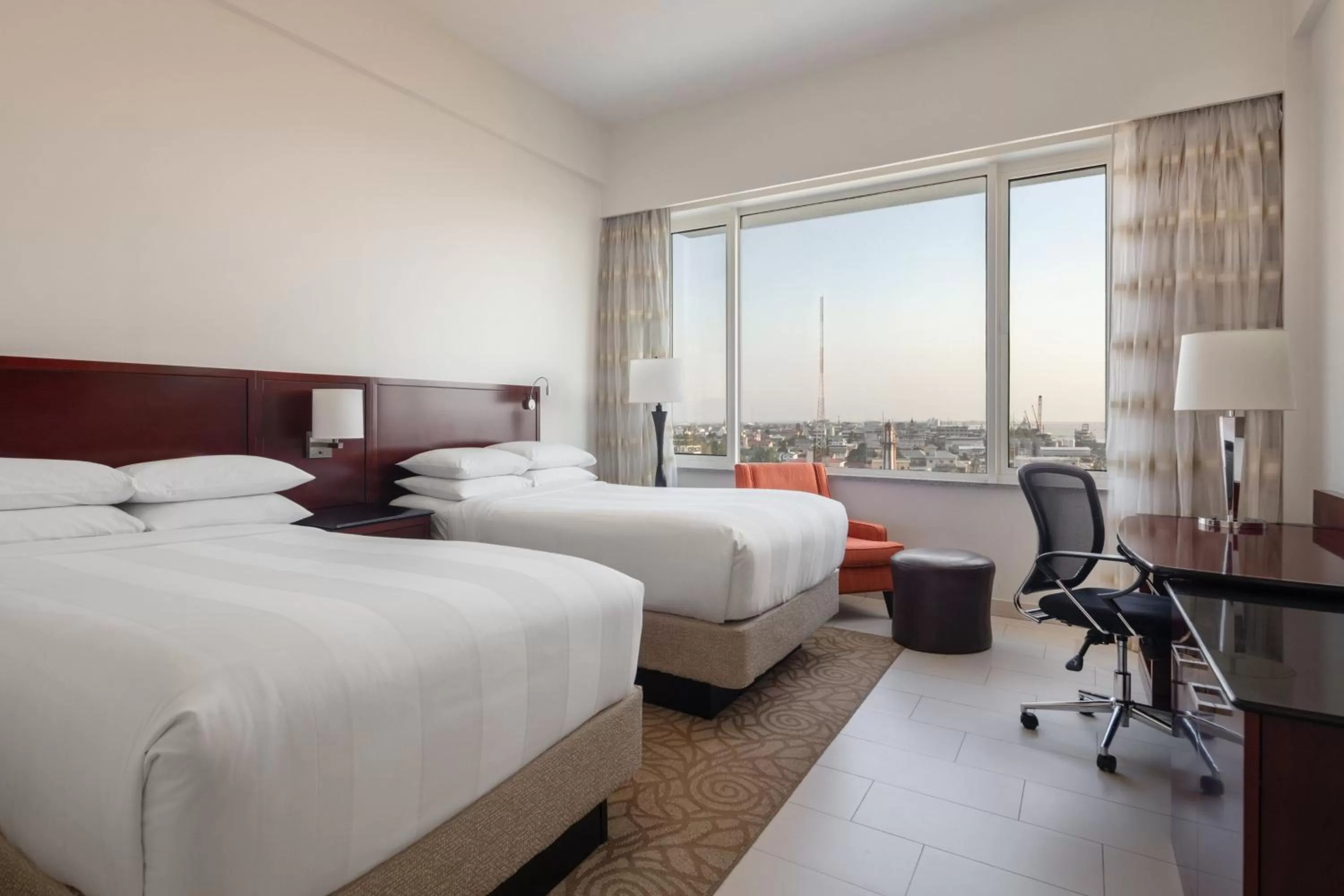 Photo of the whole room, Bed in Guyana Marriott Hotel Georgetown