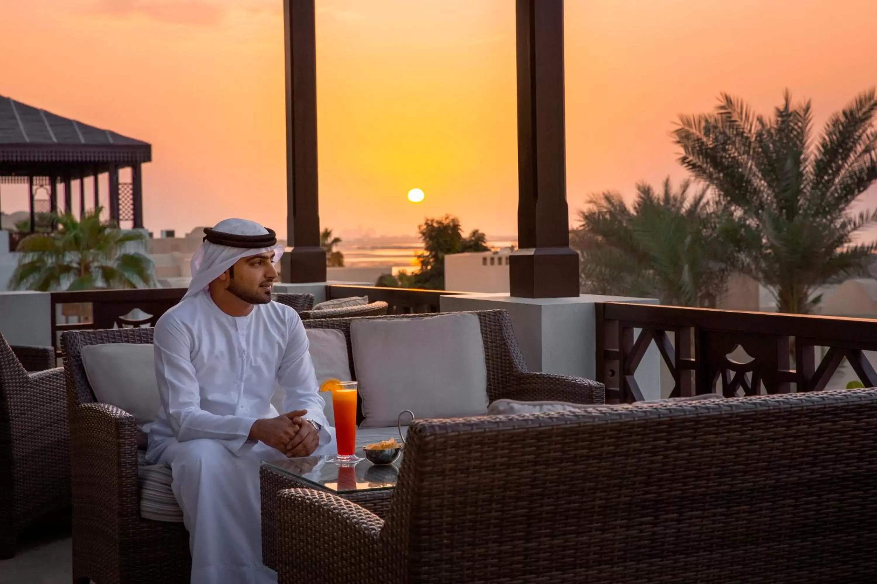 Balcony/Terrace, Sunrise/Sunset in The Cove Rotana Resort - Ras Al Khaimah