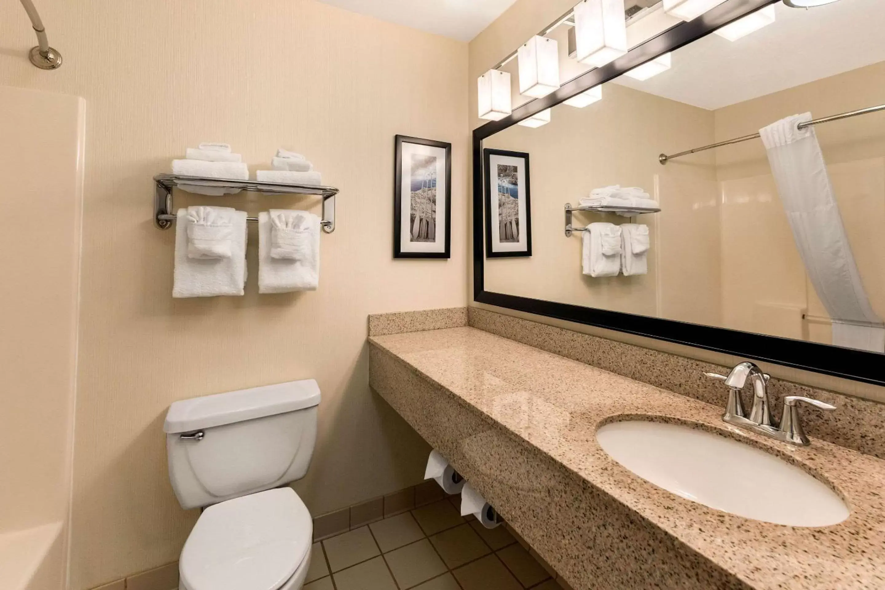 Bathroom in Quality Inn & Suites University Fort Collins