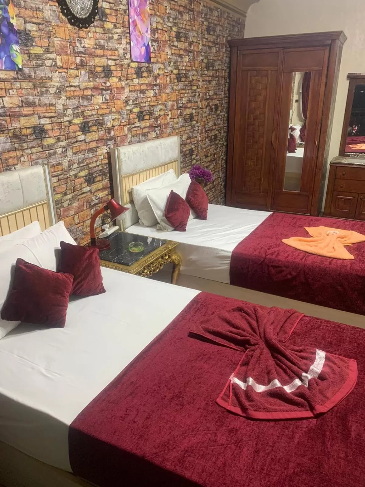 Bed in Nile Star Suites & Apartments