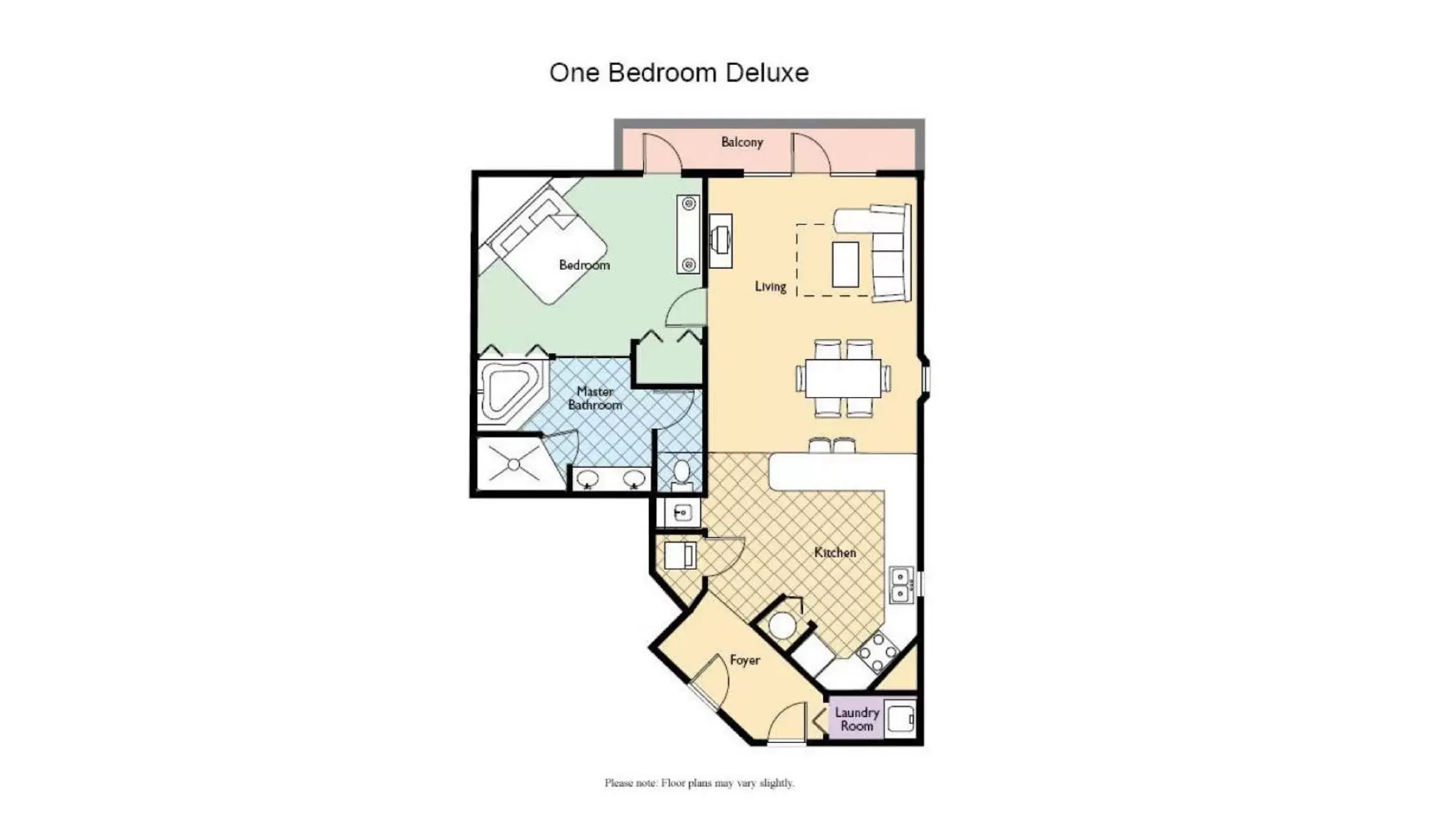 Floor Plan in Star Island Resort and Club - Near Disney