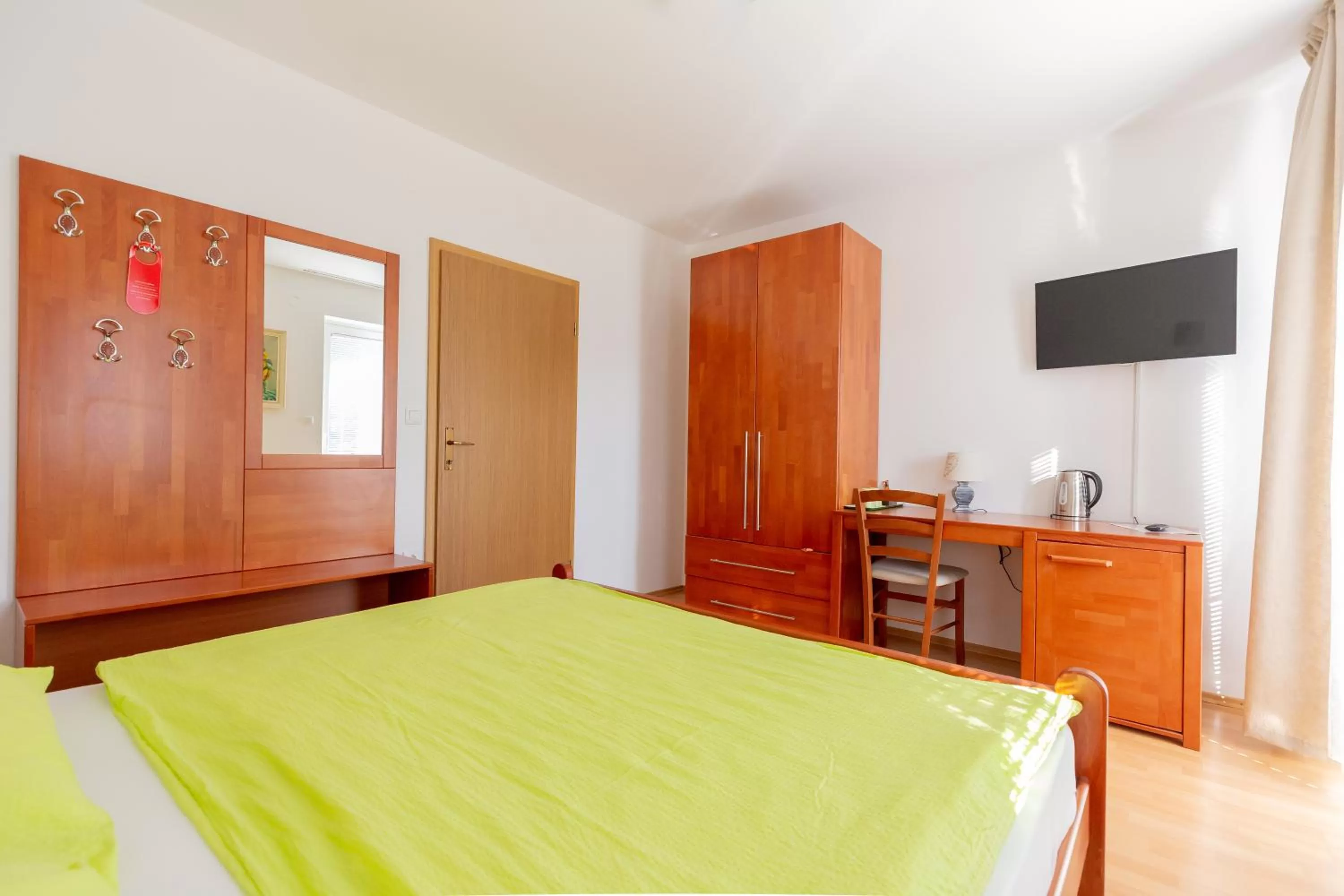 Communal lounge/ TV room, Bed in Nature Hotel Lukanc