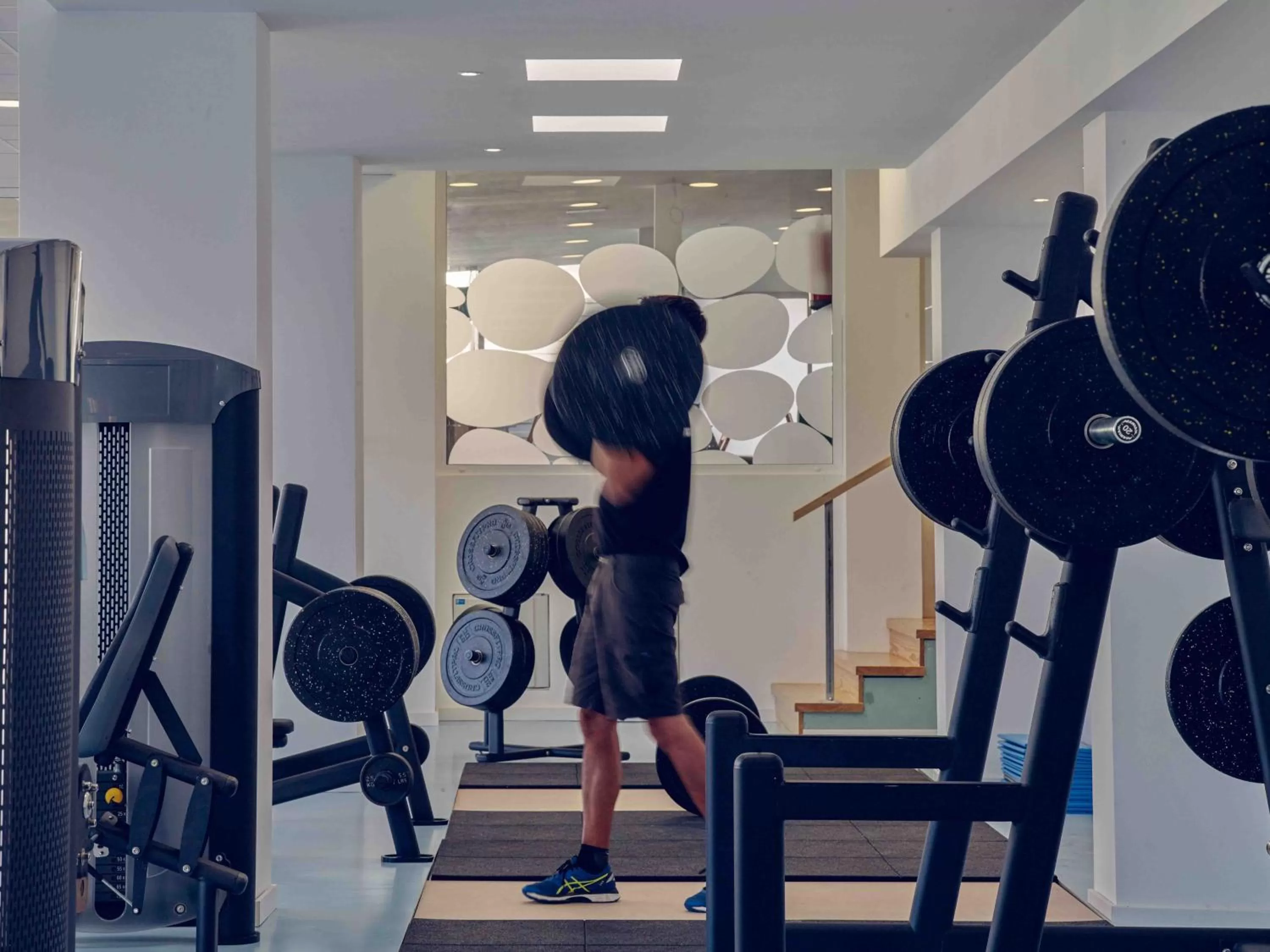 Fitness centre/facilities in Route Active Hotel