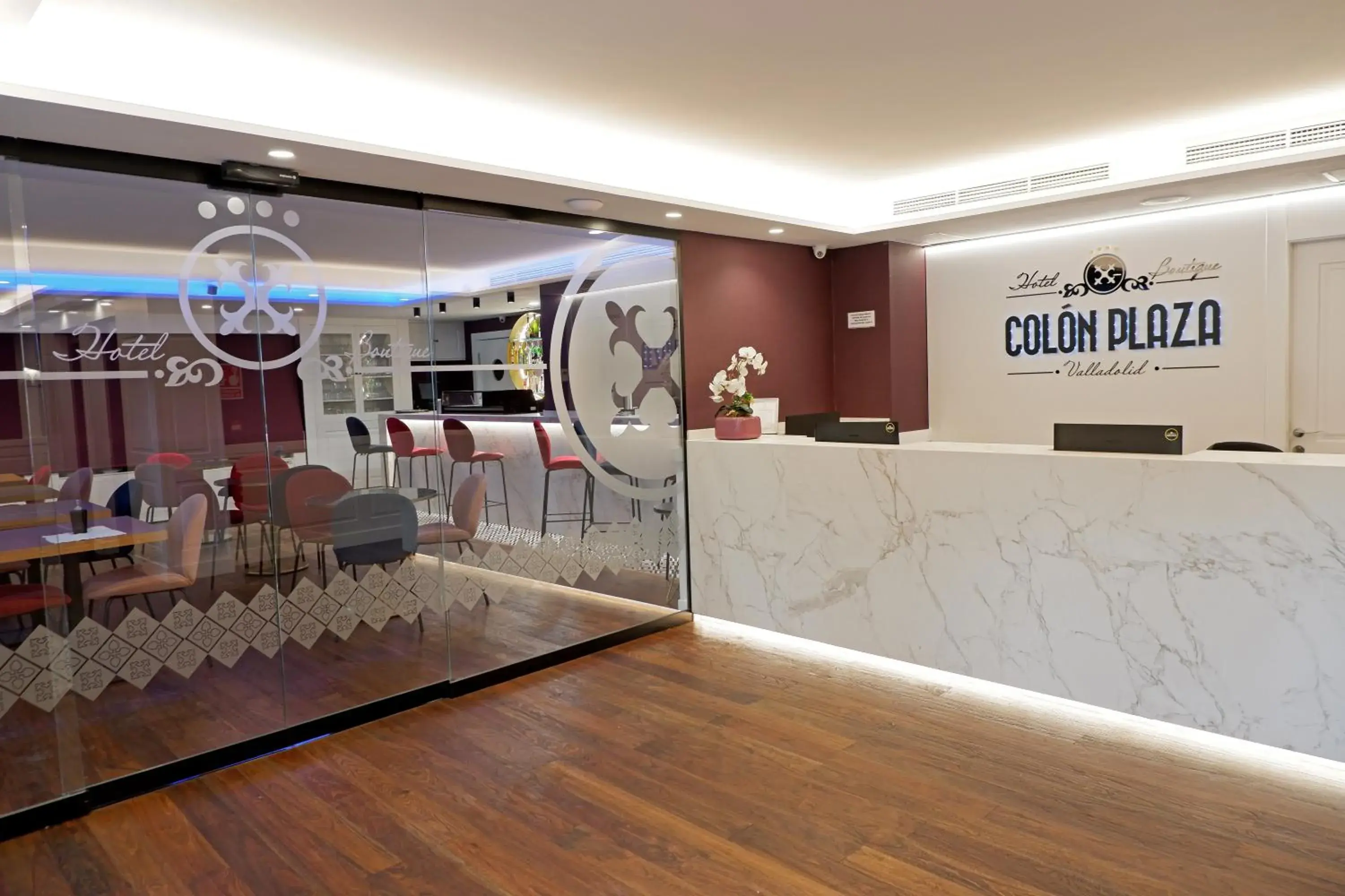 Lobby or reception in Hotel Colón Plaza Lobby or reception in Hotel Colón Plaza