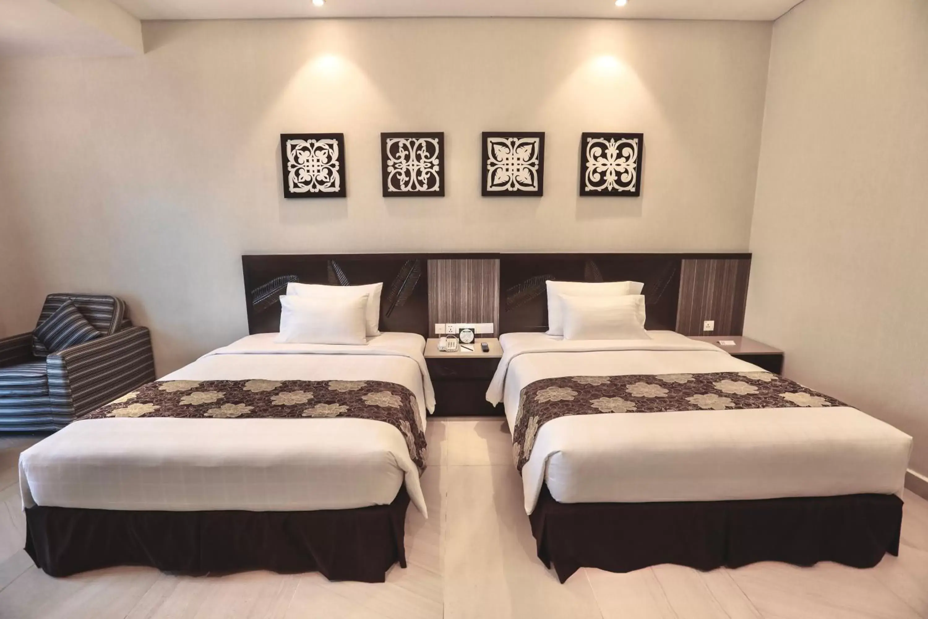 Bed in Bangi Resort Hotel