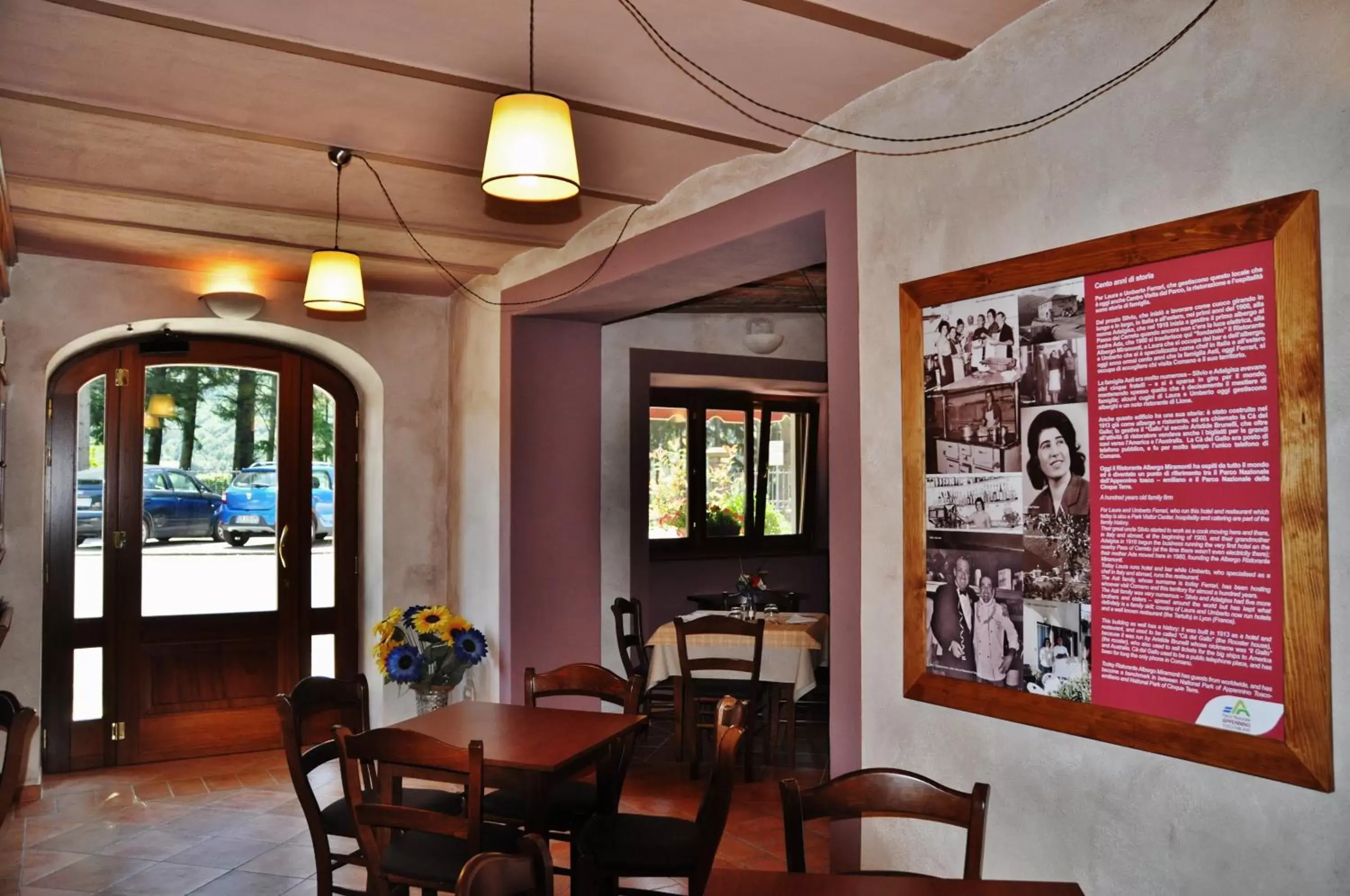 Living room in Albergo Miramonti