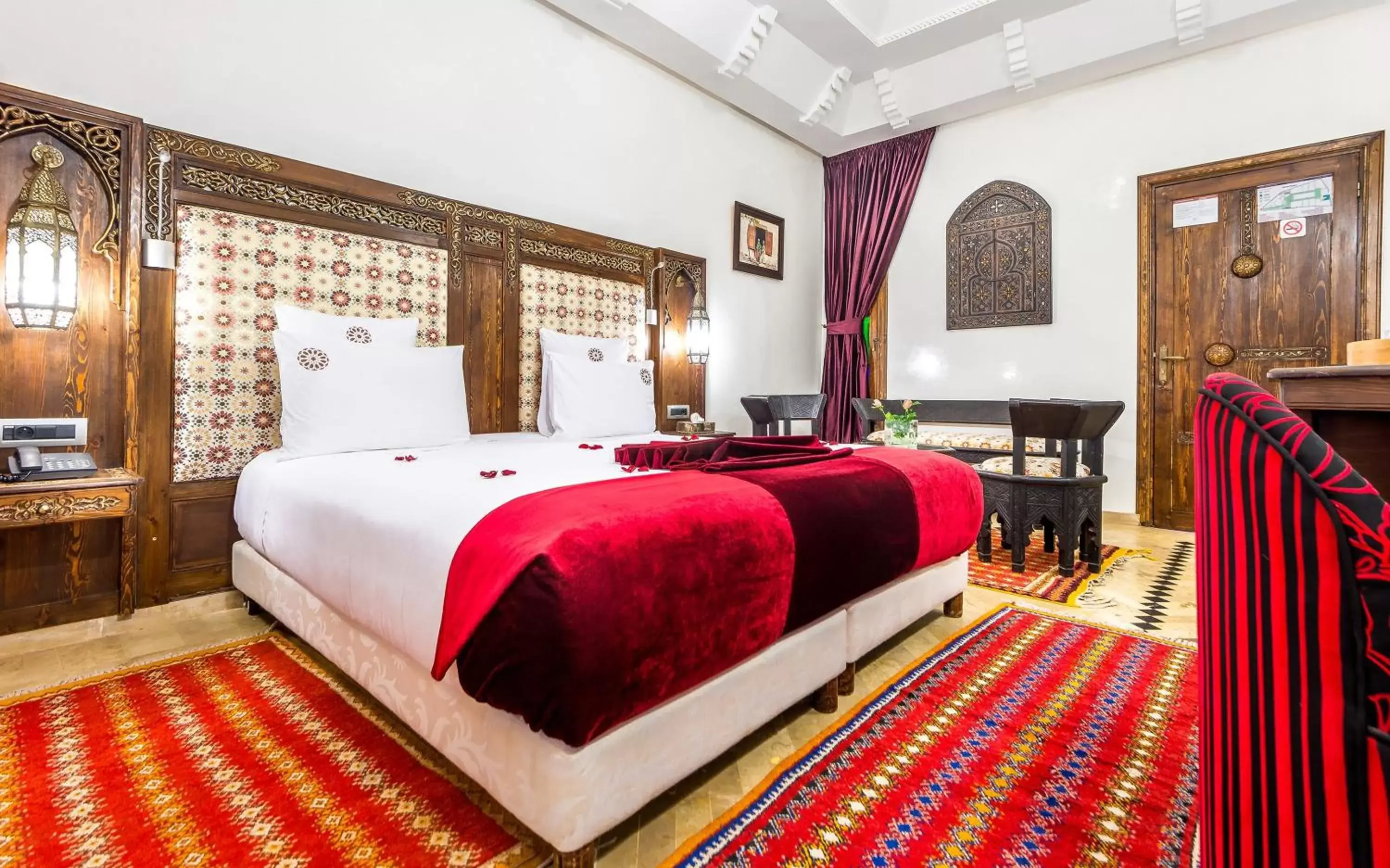 Photo of the whole room, Bed in Hotel & Ryad Art Place Marrakech