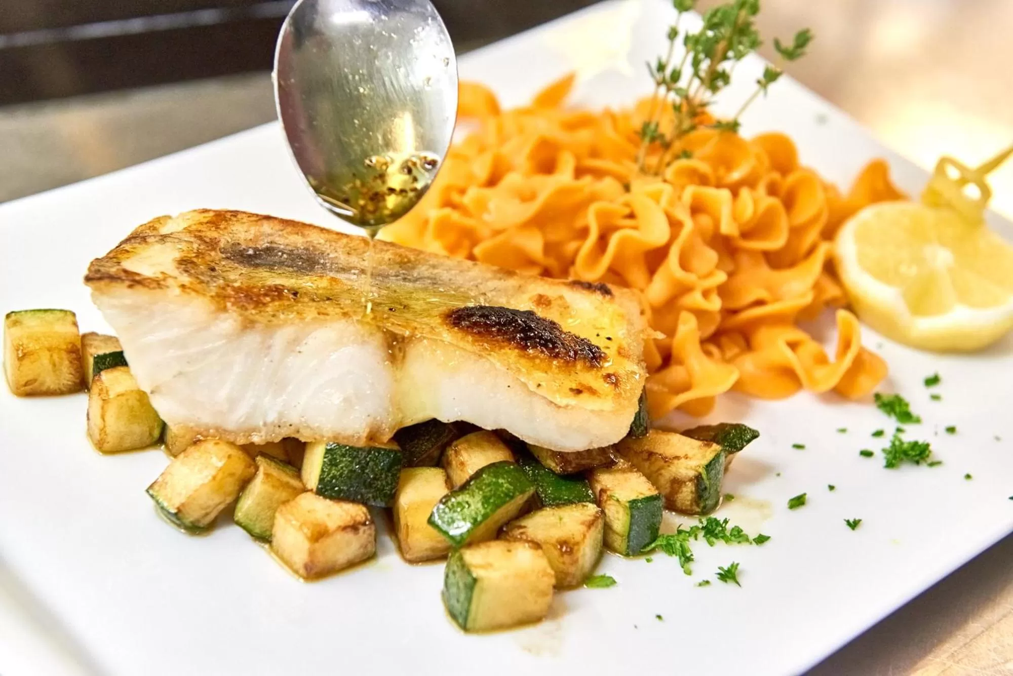 Food close-up in Hotel Pfeffermühle