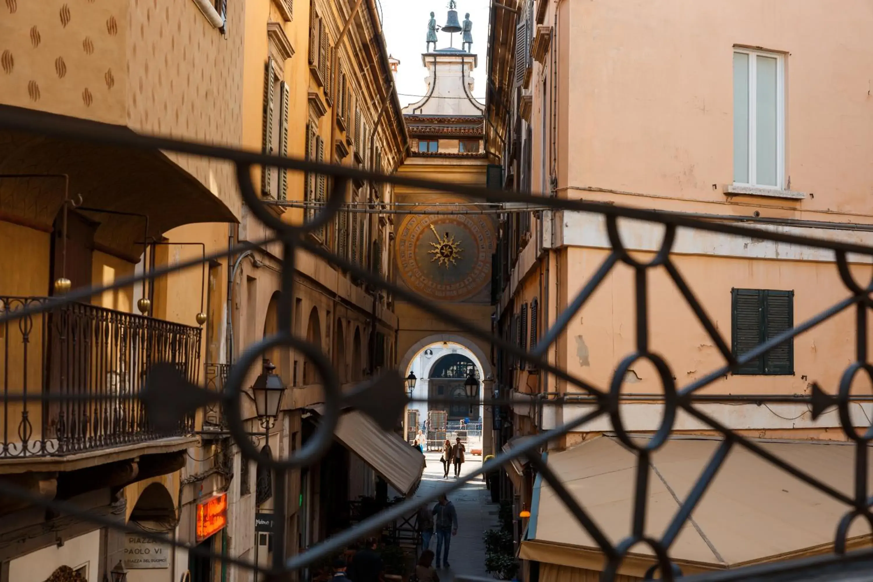 Balcony/Terrace in Albergo Orologio