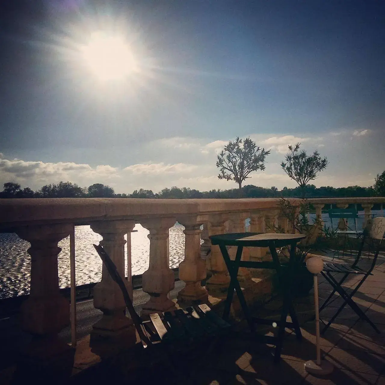 River view in Logis Hotel le Prieur