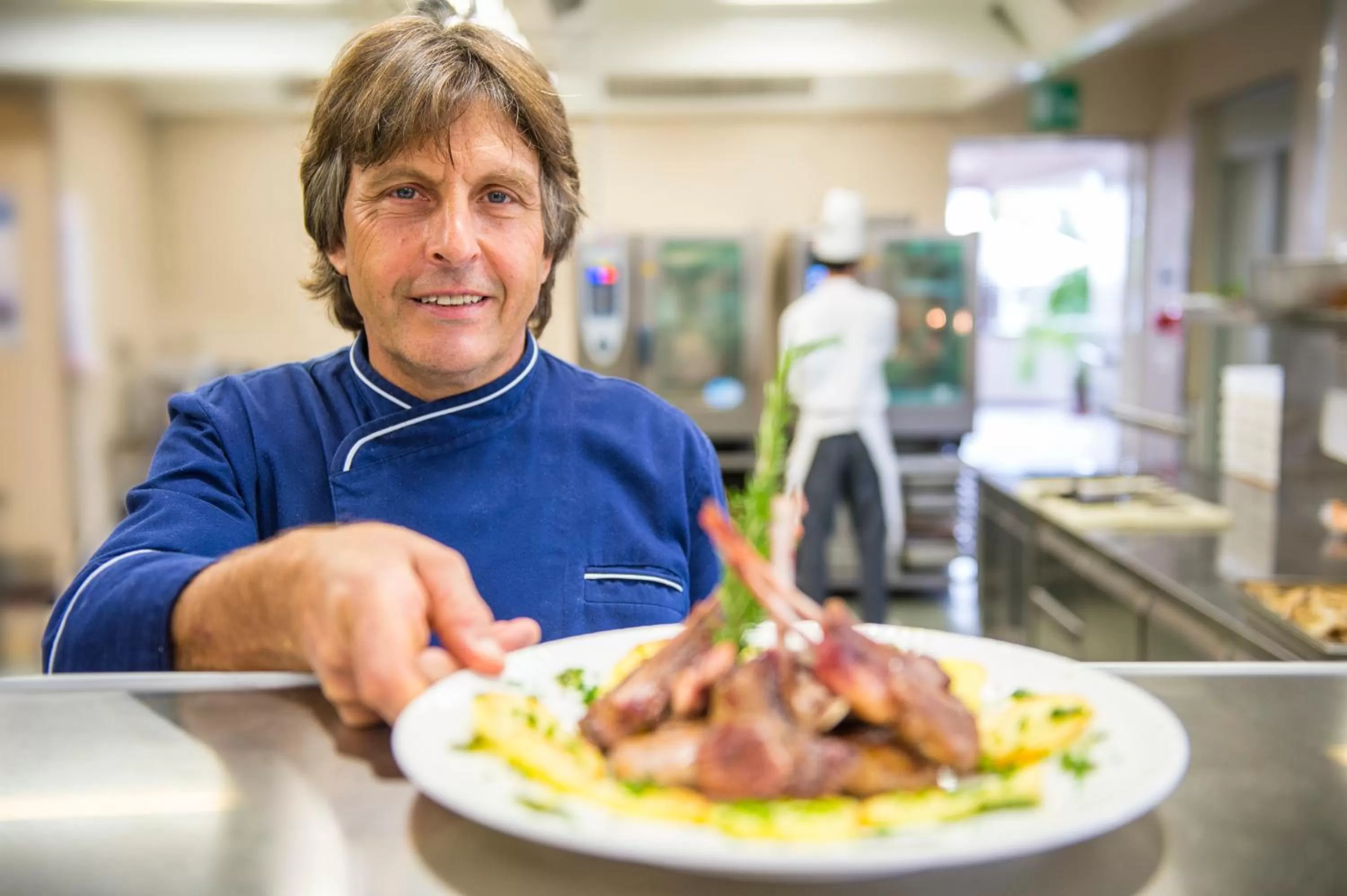 Food close-up in Hotel CampingPark Steiner