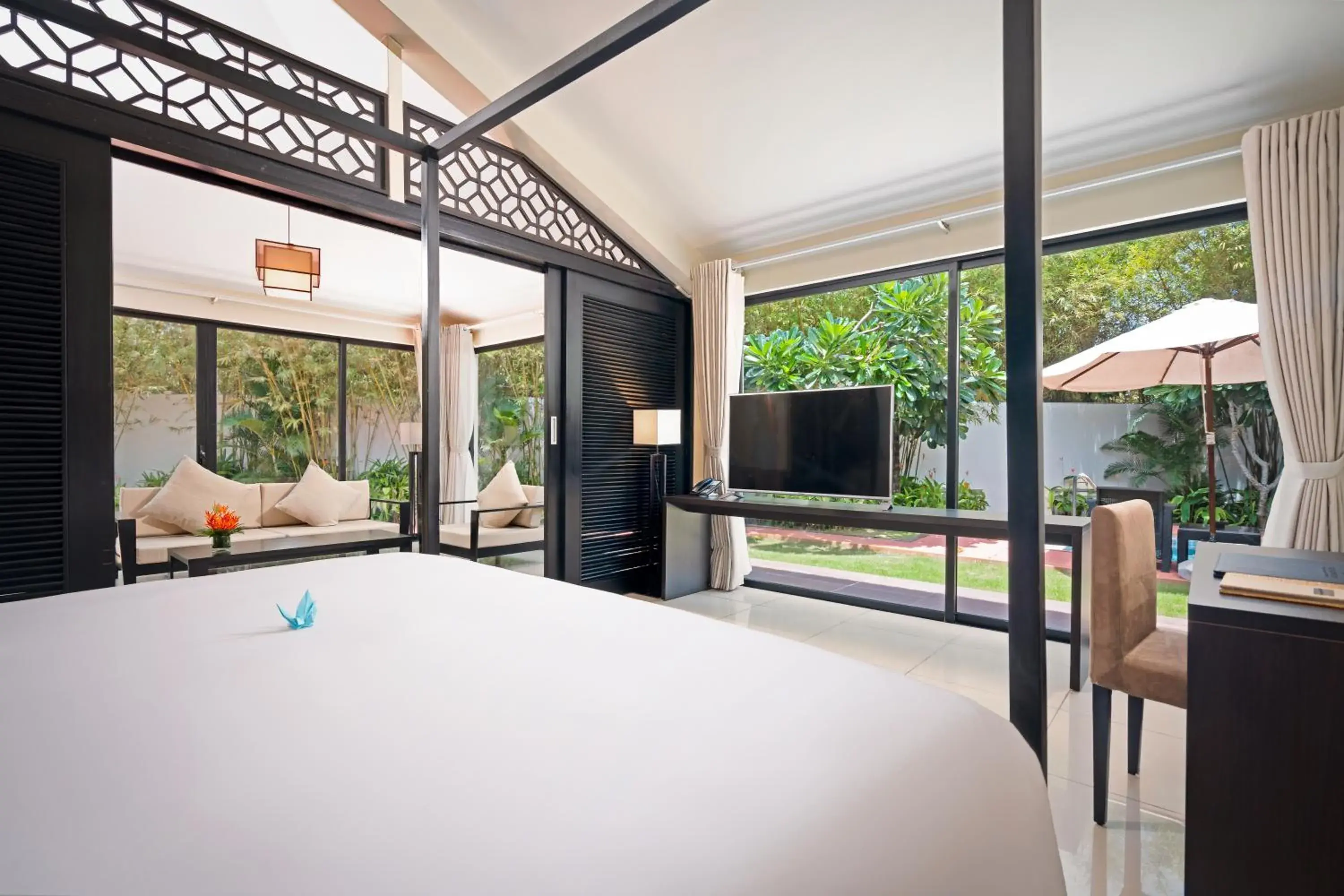 Bed in Grandvrio Ocean Resort Danang Bed in Grandvrio Ocean Resort Danang