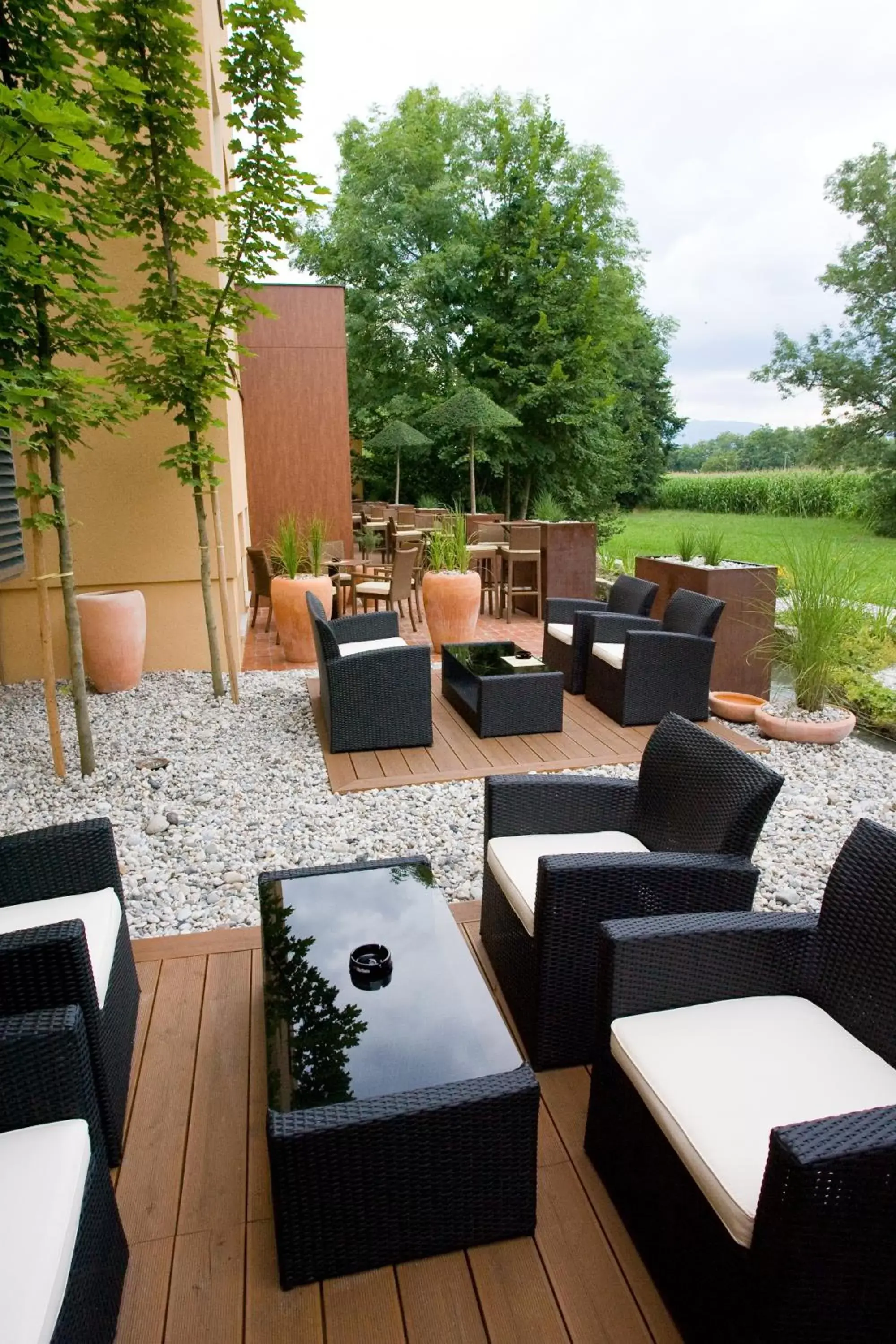 Lounge or bar, Patio/Outdoor Area in Ambient Hotel