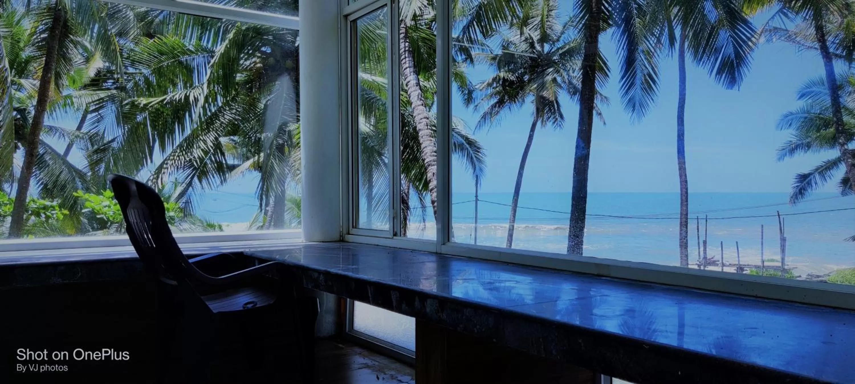 Beach in White Shell