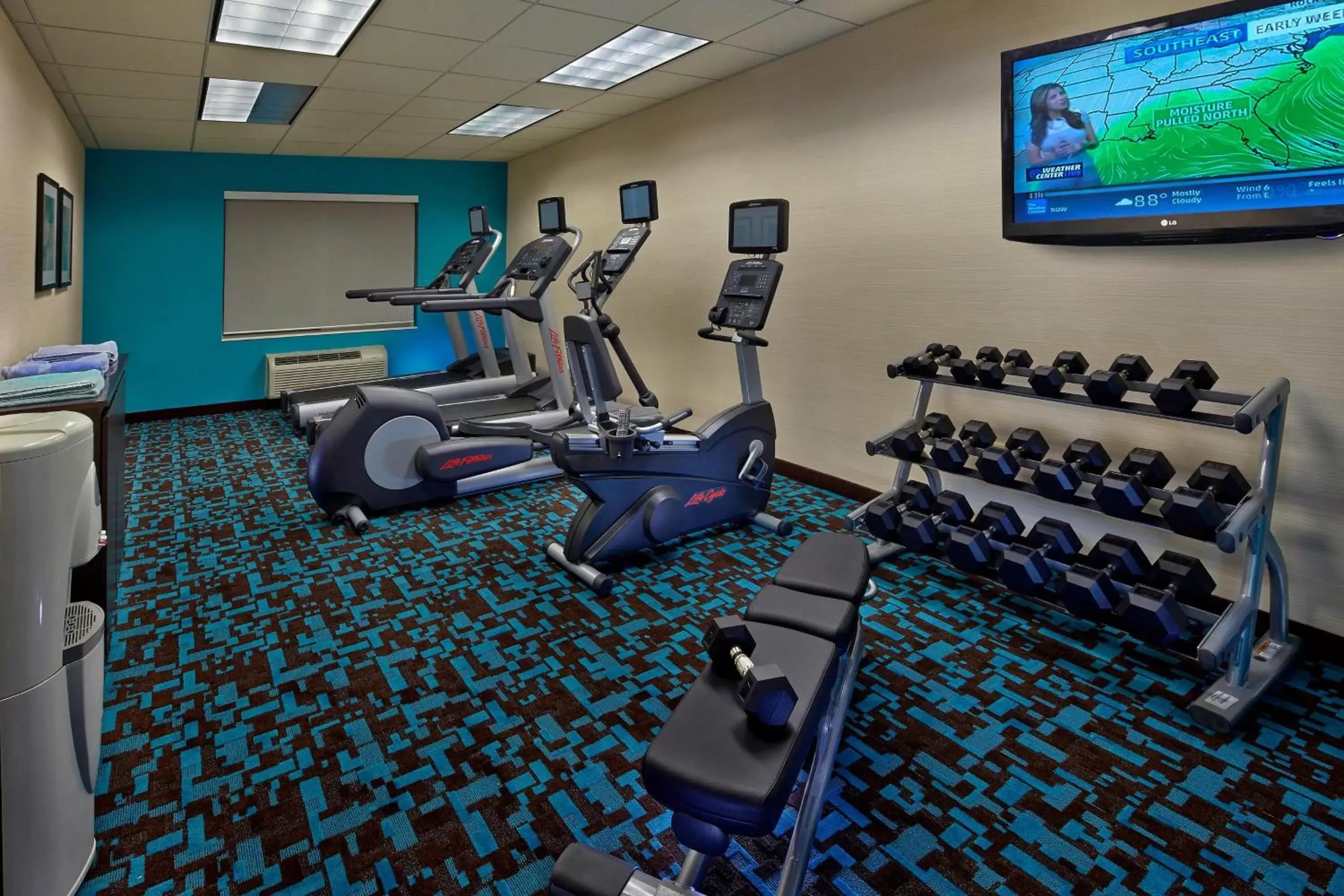 Fitness centre/facilities, Fitness Center/Facilities in Fairfield Inn & Suites Boca Raton