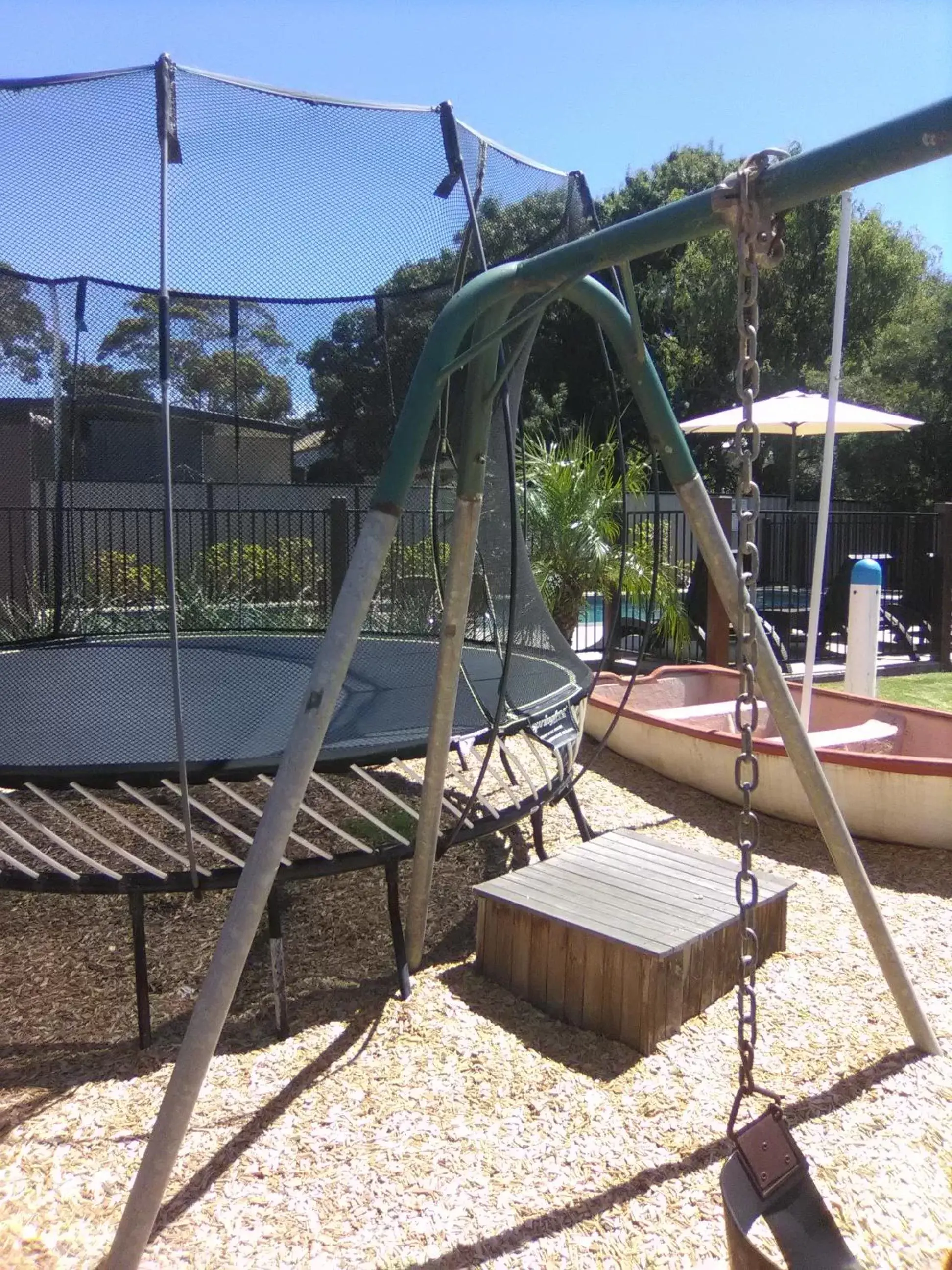 Children play ground, Children's Play Area in Seahorse Motel Cowes