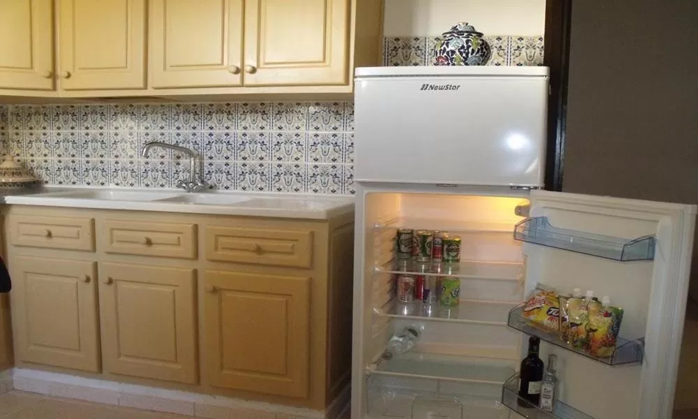 Kitchen or kitchenette in Castilia suites