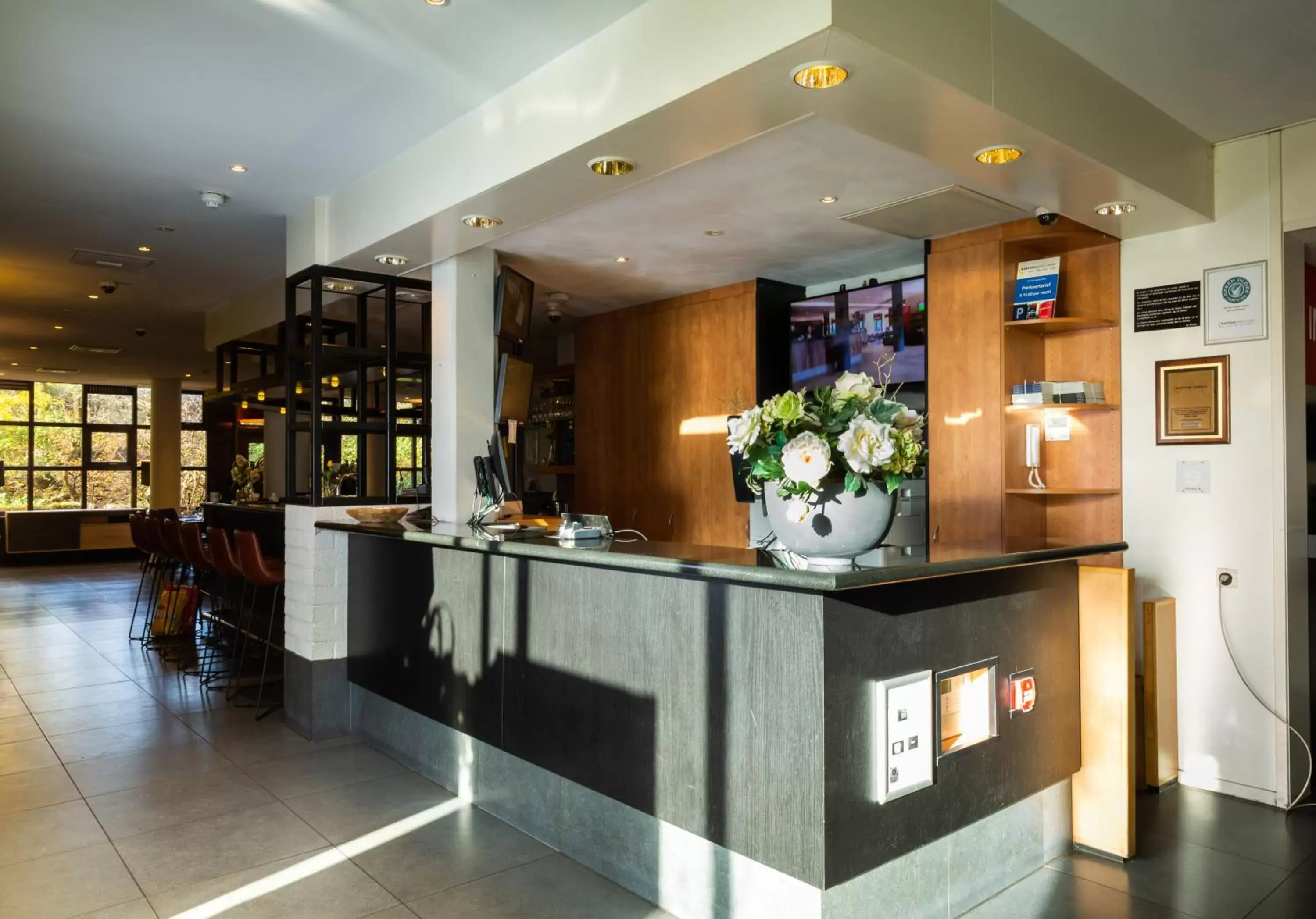 Lobby or reception, Lobby/Reception in Bastion Hotel Amsterdam Zuidwest