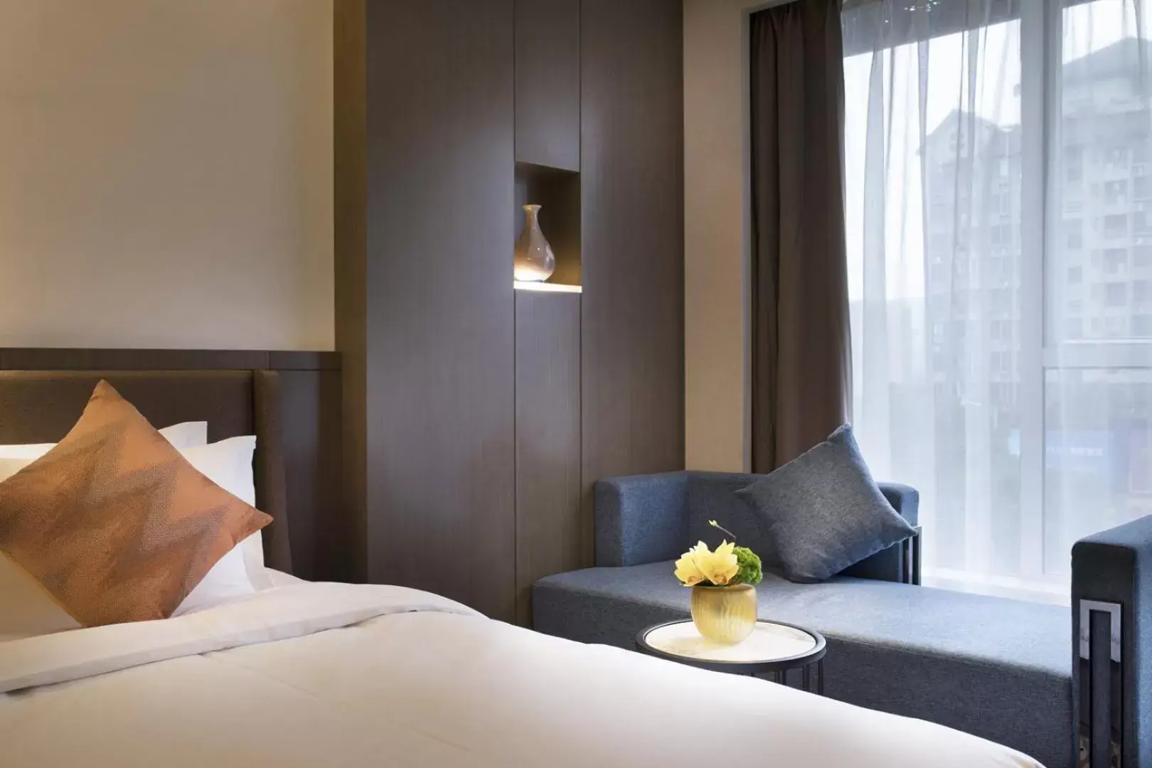 Bed in Paco Hotel Dongpu Guanghzou -Free Shuttle Bus for Canton Fair Bed in Paco Hotel Dongpu Guanghzou -Free Shuttle Bus for Canton Fair