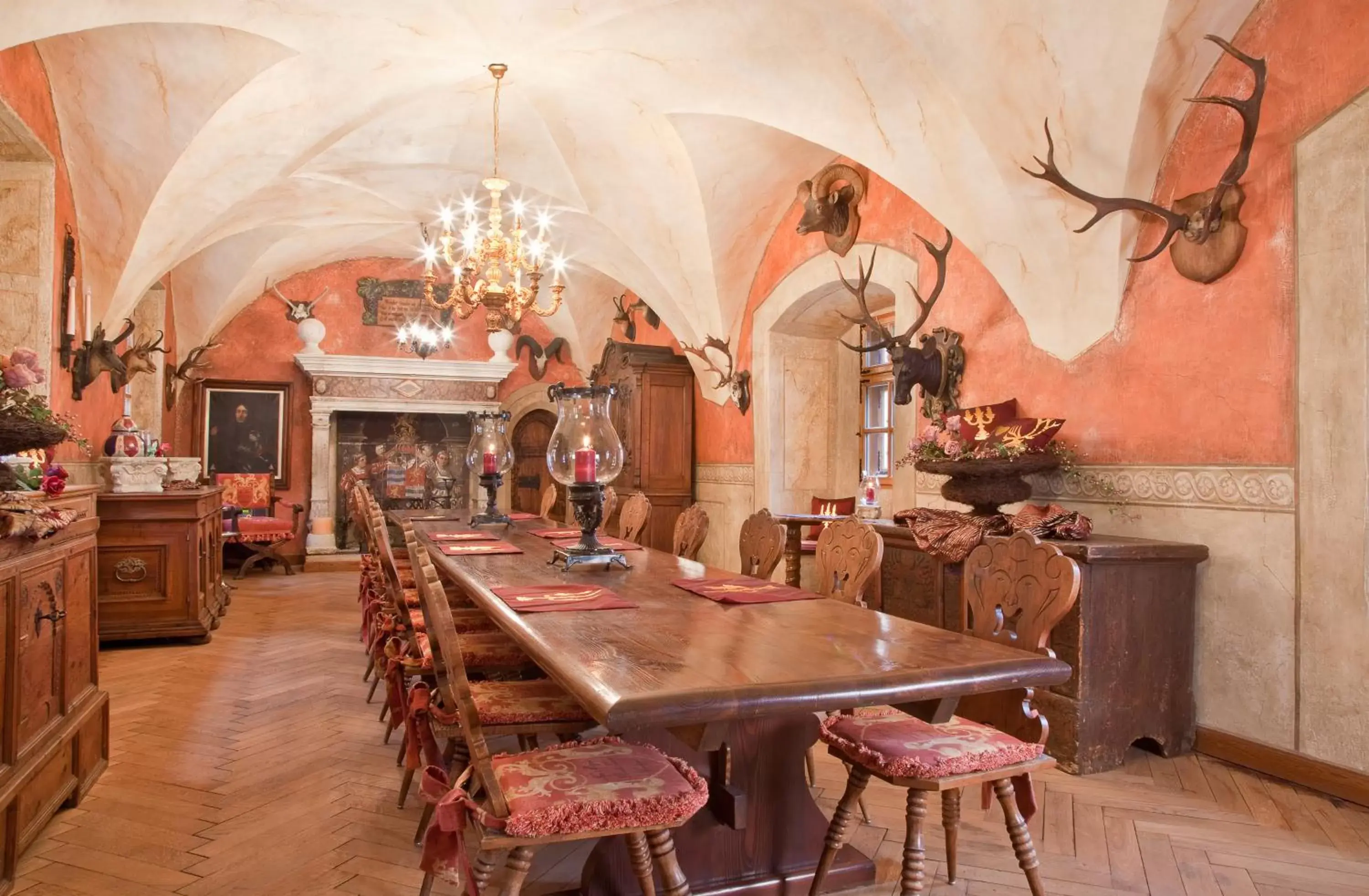 Decorative detail, Restaurant/Places to Eat in Schloss Matzen