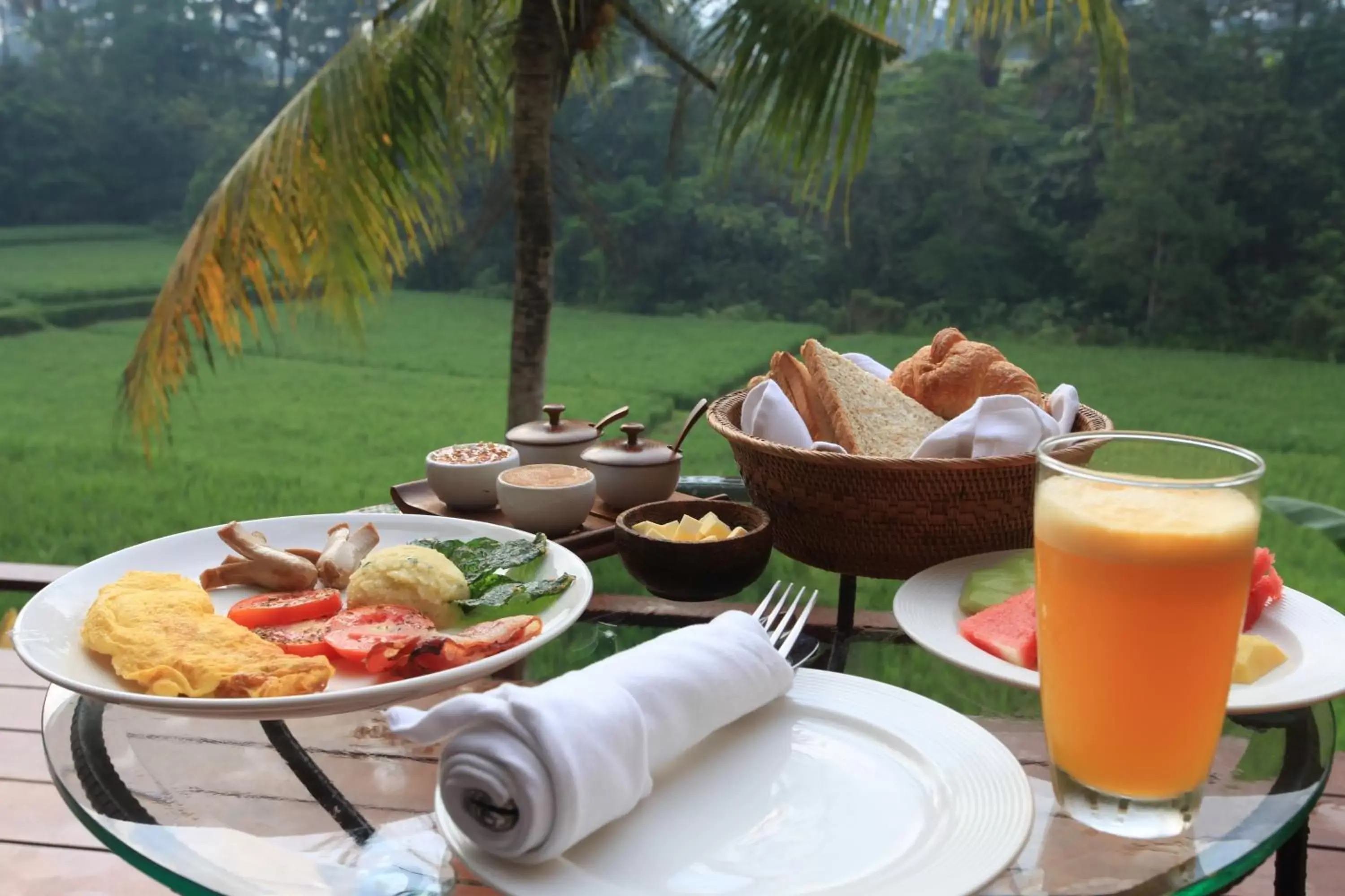 Day, Breakfast in Ubud Green Resort Villas Powered by Archipelago