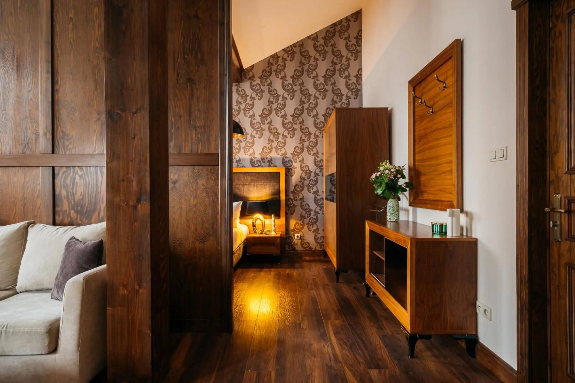 Living room in Topolowa Residence - LoftAffair Collection