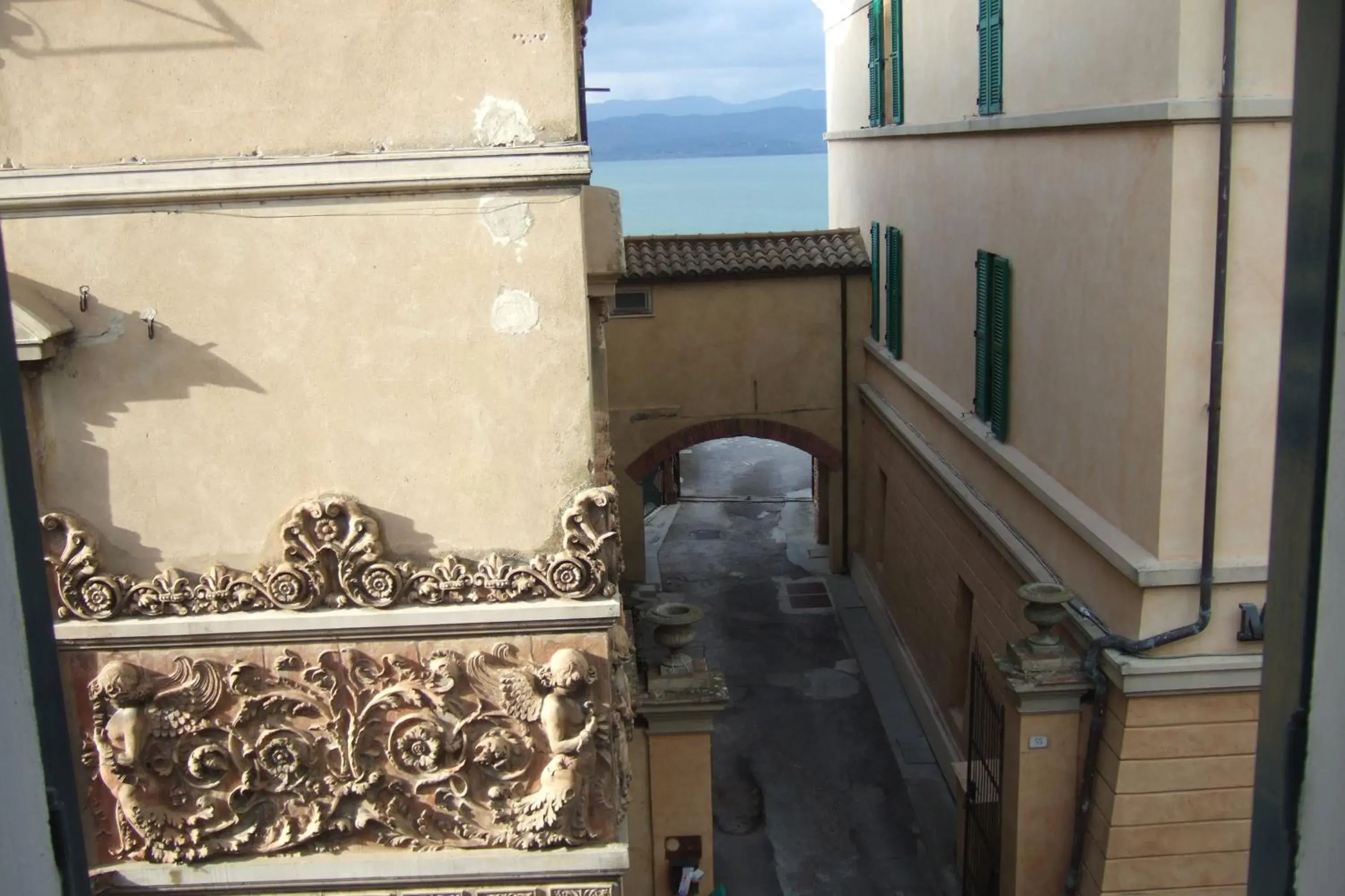 View (from property/room), Balcony/Terrace in Hotel La Torre