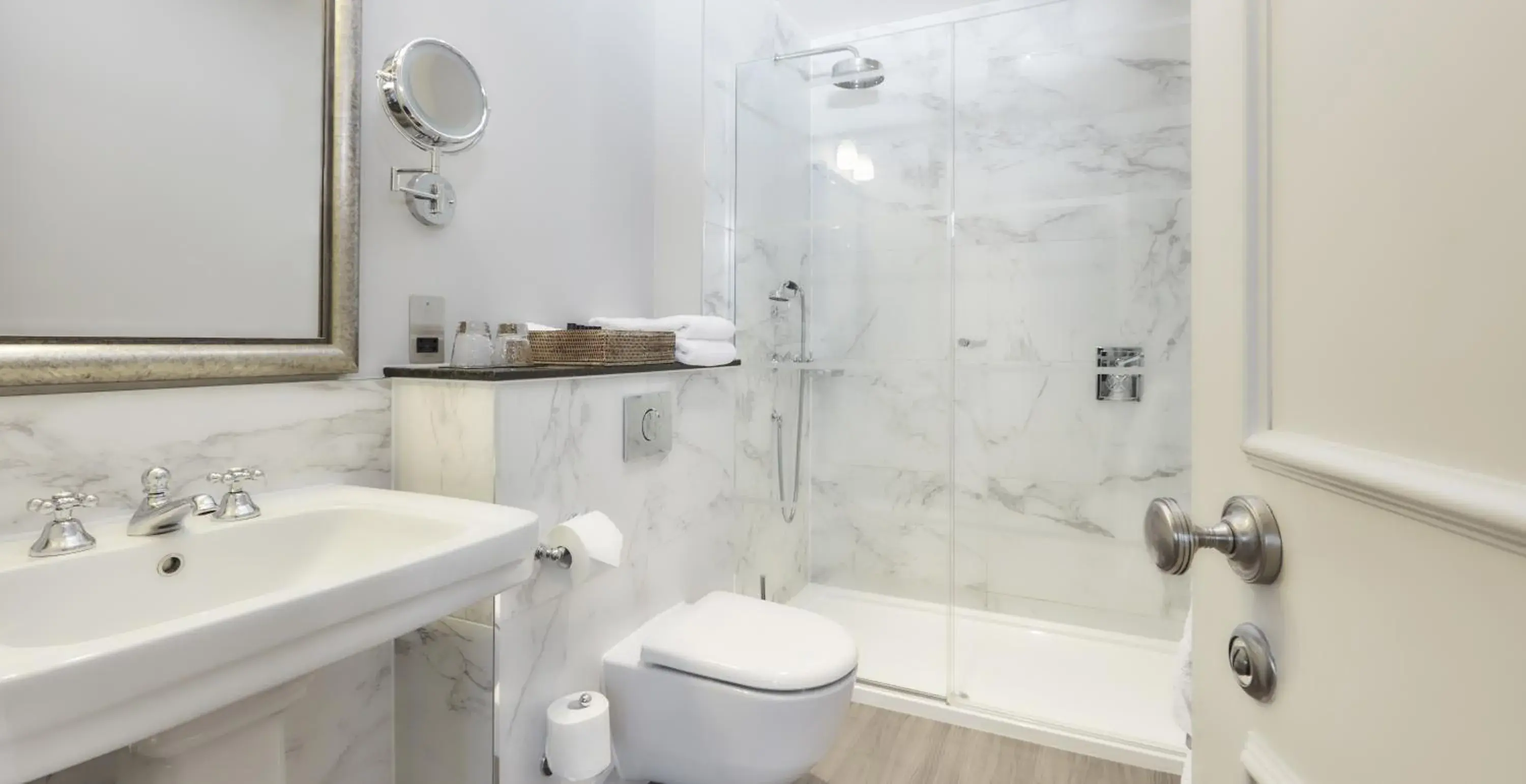 Shower, Bathroom in Bovey Castle