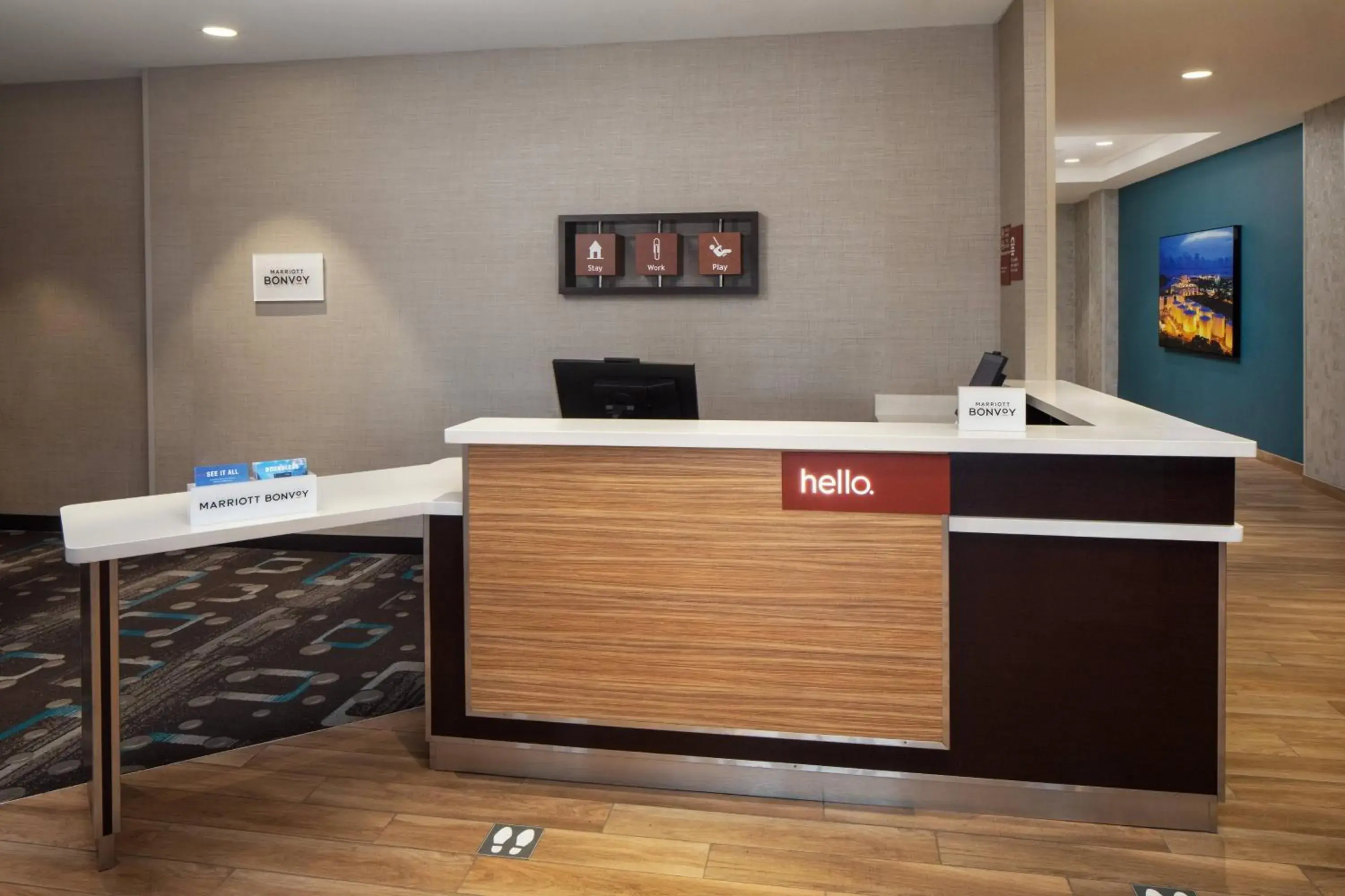 Property building, Lobby/Reception in TownePlace Suites Midland South/I-20