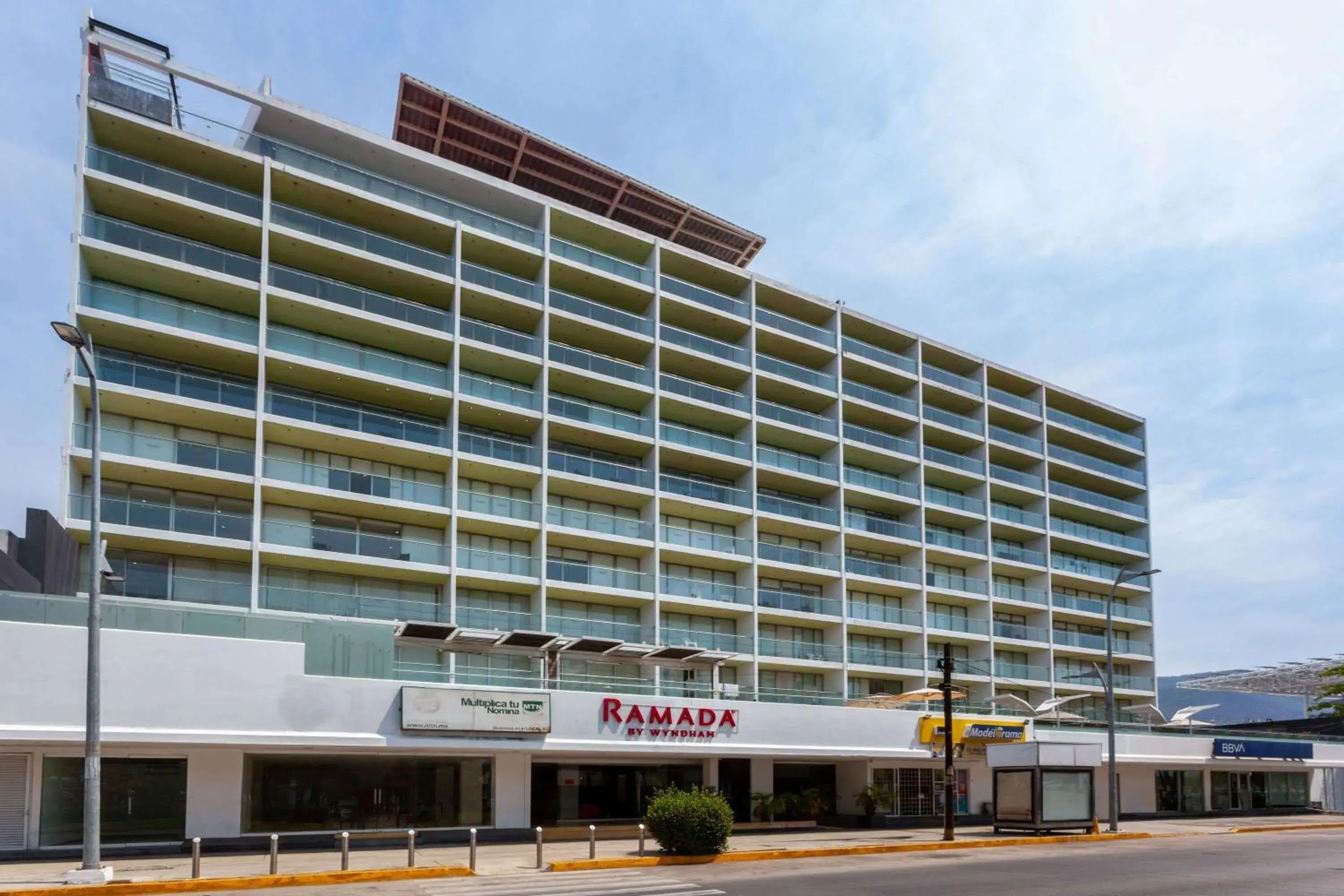 Property Building in Ramada by Wyndham Acapulco Hotel & Suites