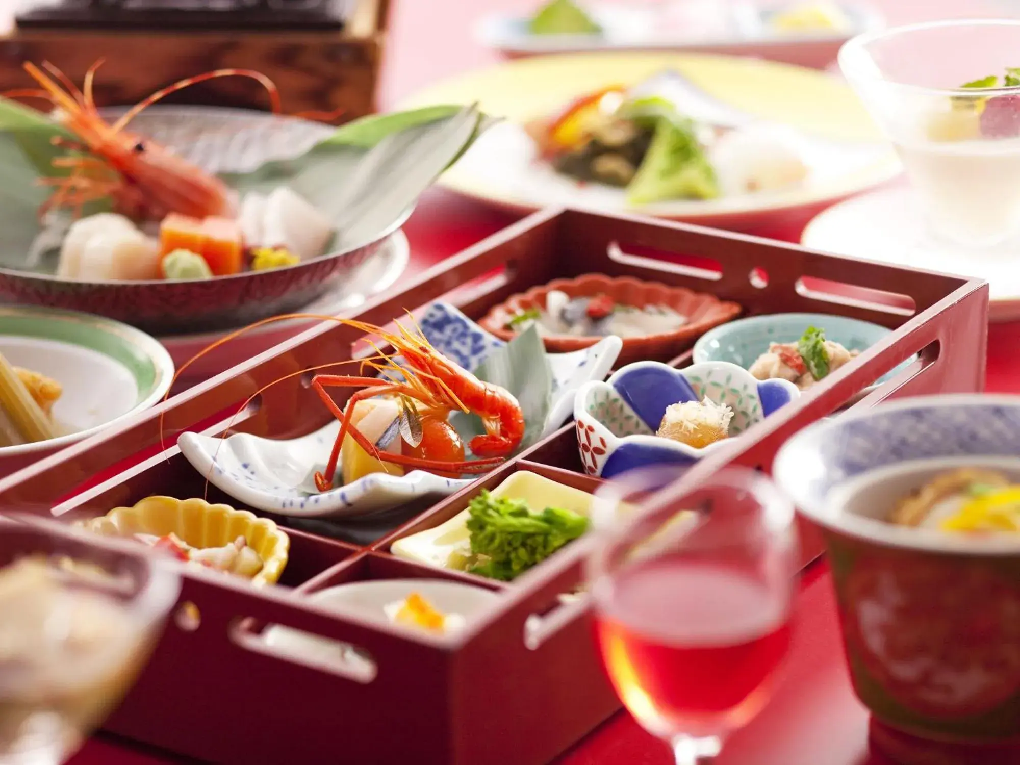 Food close-up in Hotel Shikanoyu