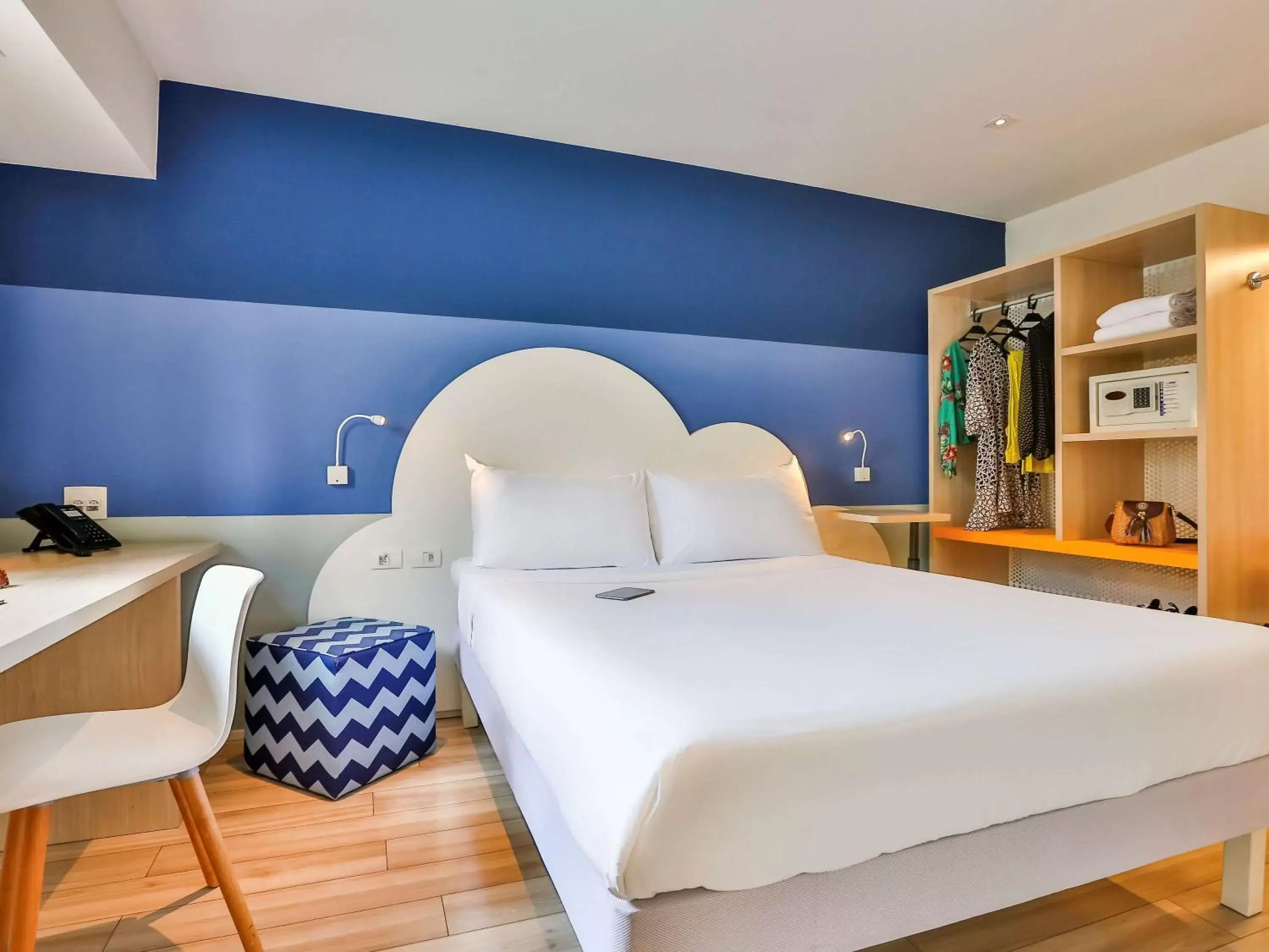 Photo of the whole room, Bed in ibis Styles Sao Paulo Anhembi