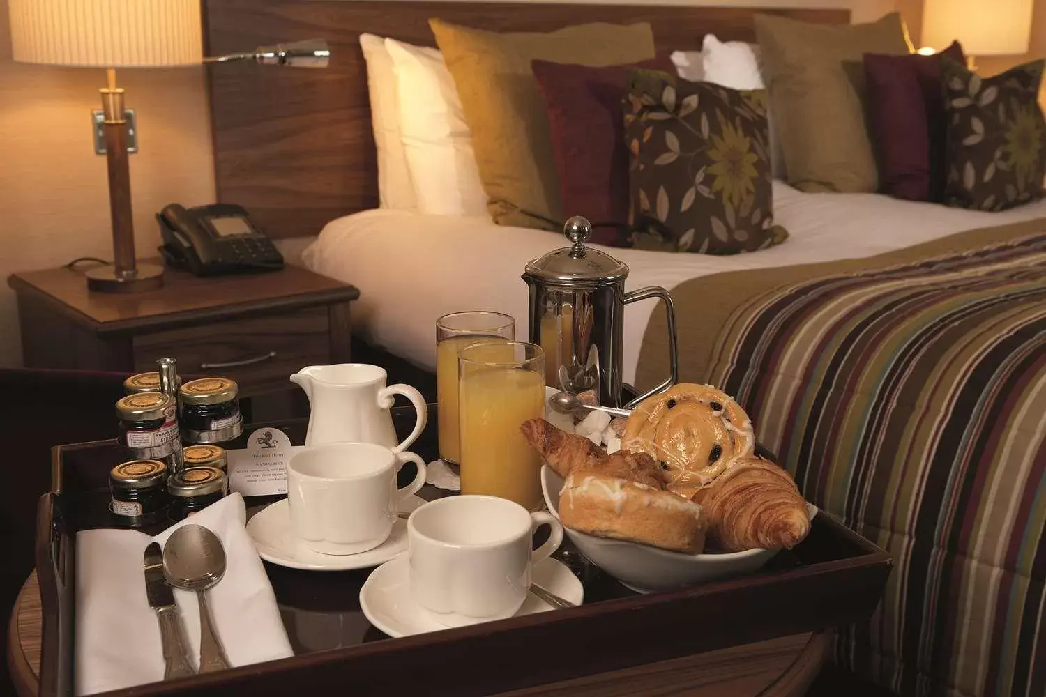 Continental breakfast in The Bull Hotel; Sure Hotel Collection by Best Western
