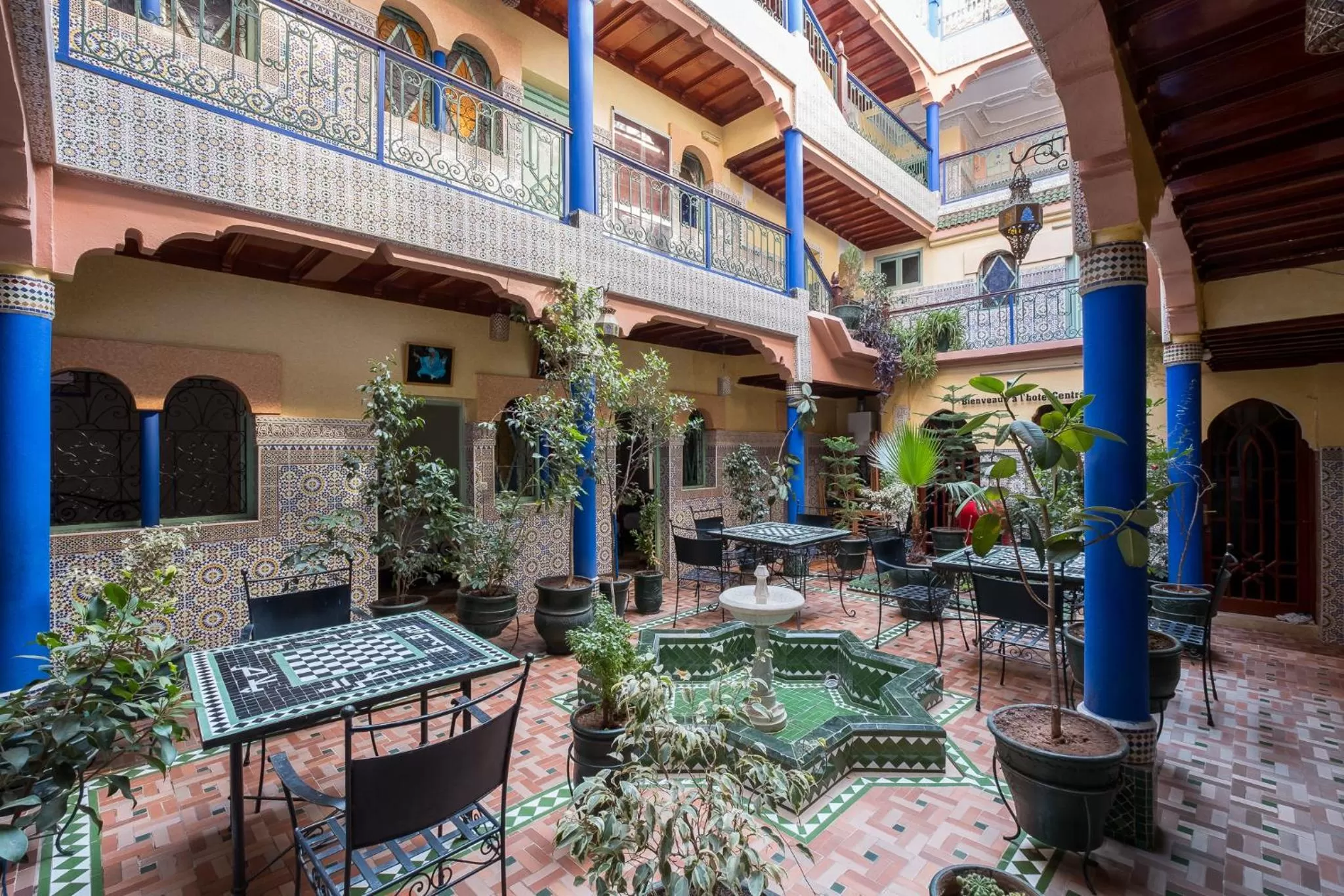 Property building in Hotel Central Palace