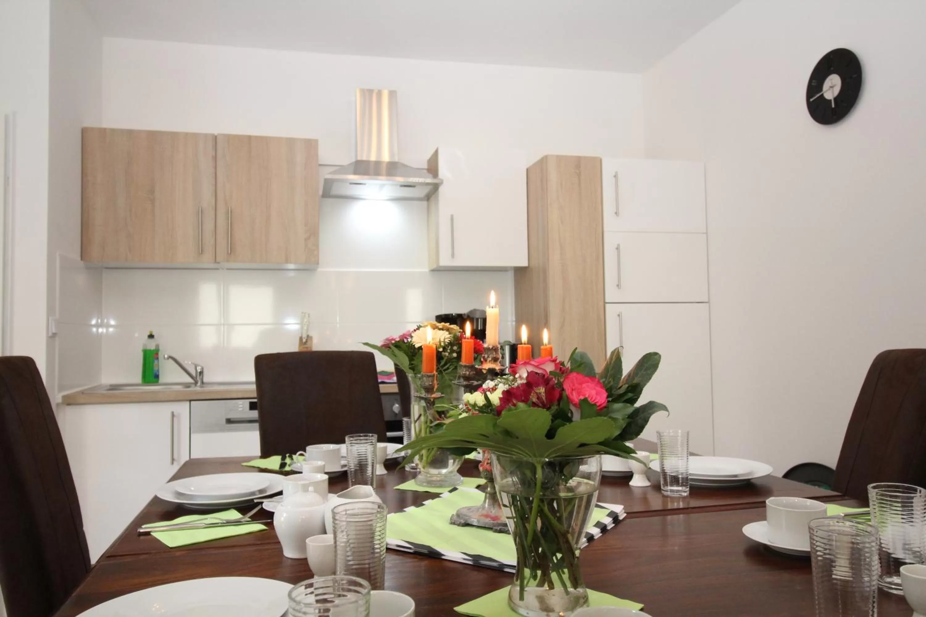 Kitchen or kitchenette in Apartments Tempelhof