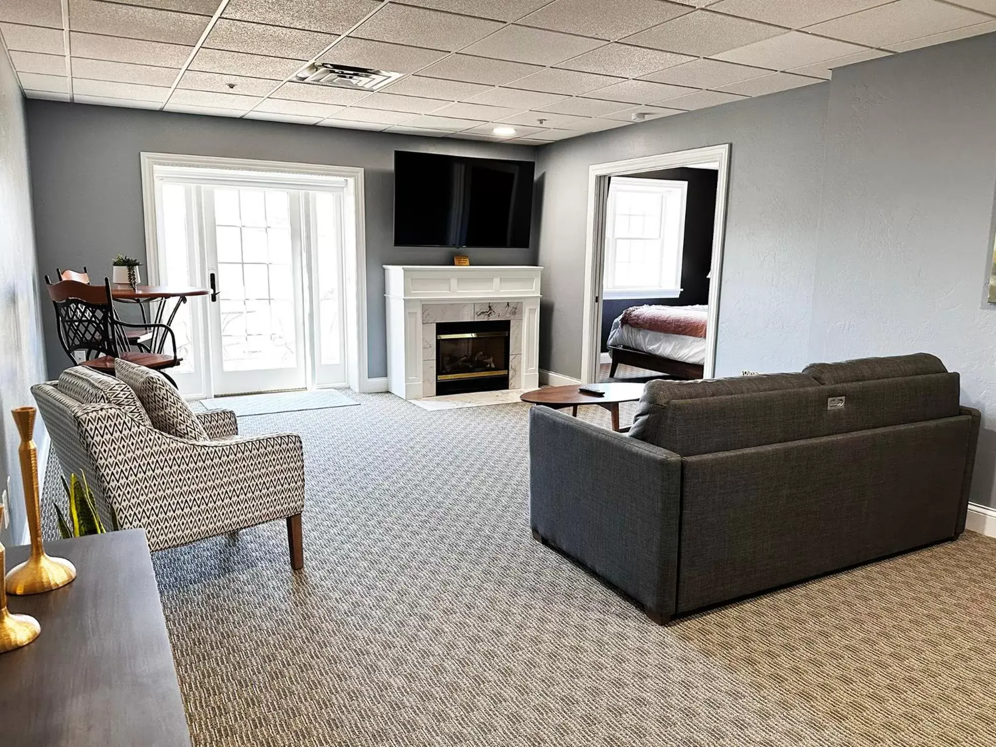 Living room, Seating Area in Inn at Amish Door