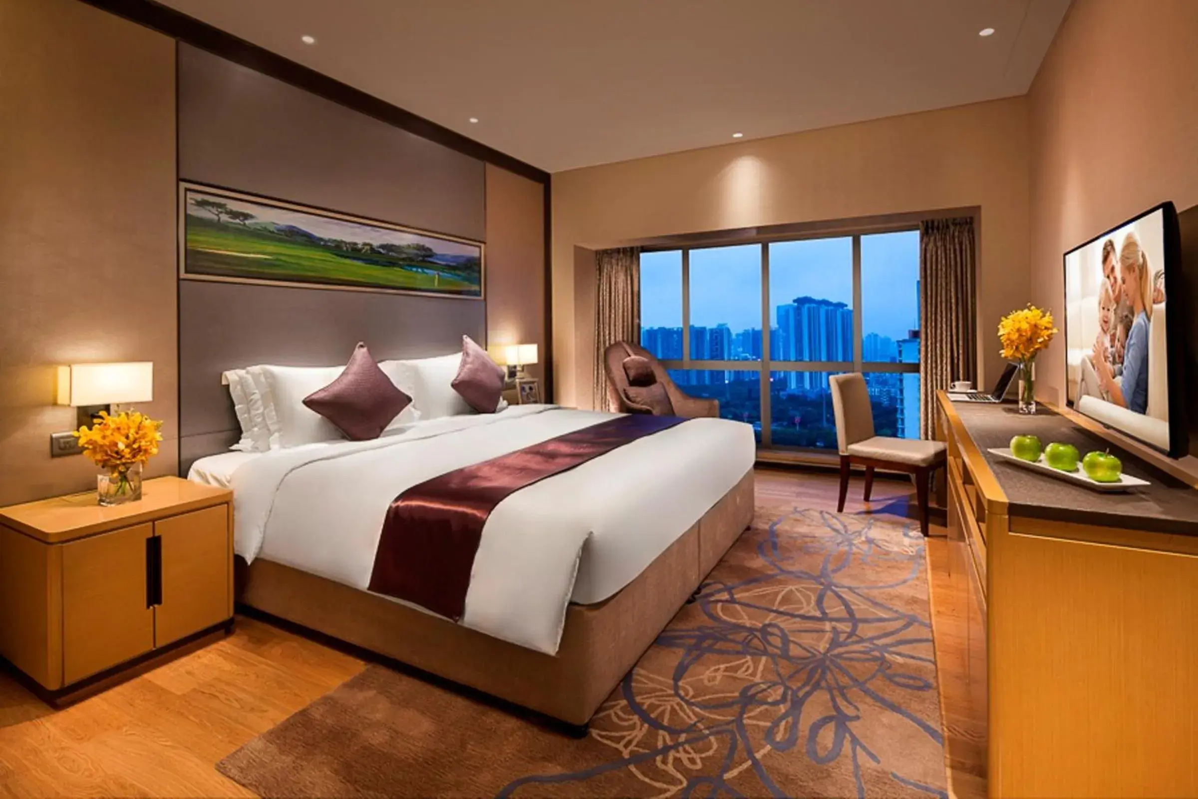 Bedroom, Bed in Somerset Grandview Shenzhen Bedroom, Bed in Somerset Grandview Shenzhen